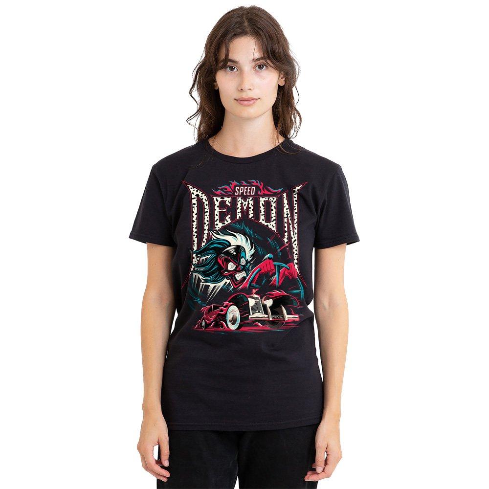 Black - Disney - Cruella De Vil Speed Demon 101 Dalmatians T-Shirt - 1