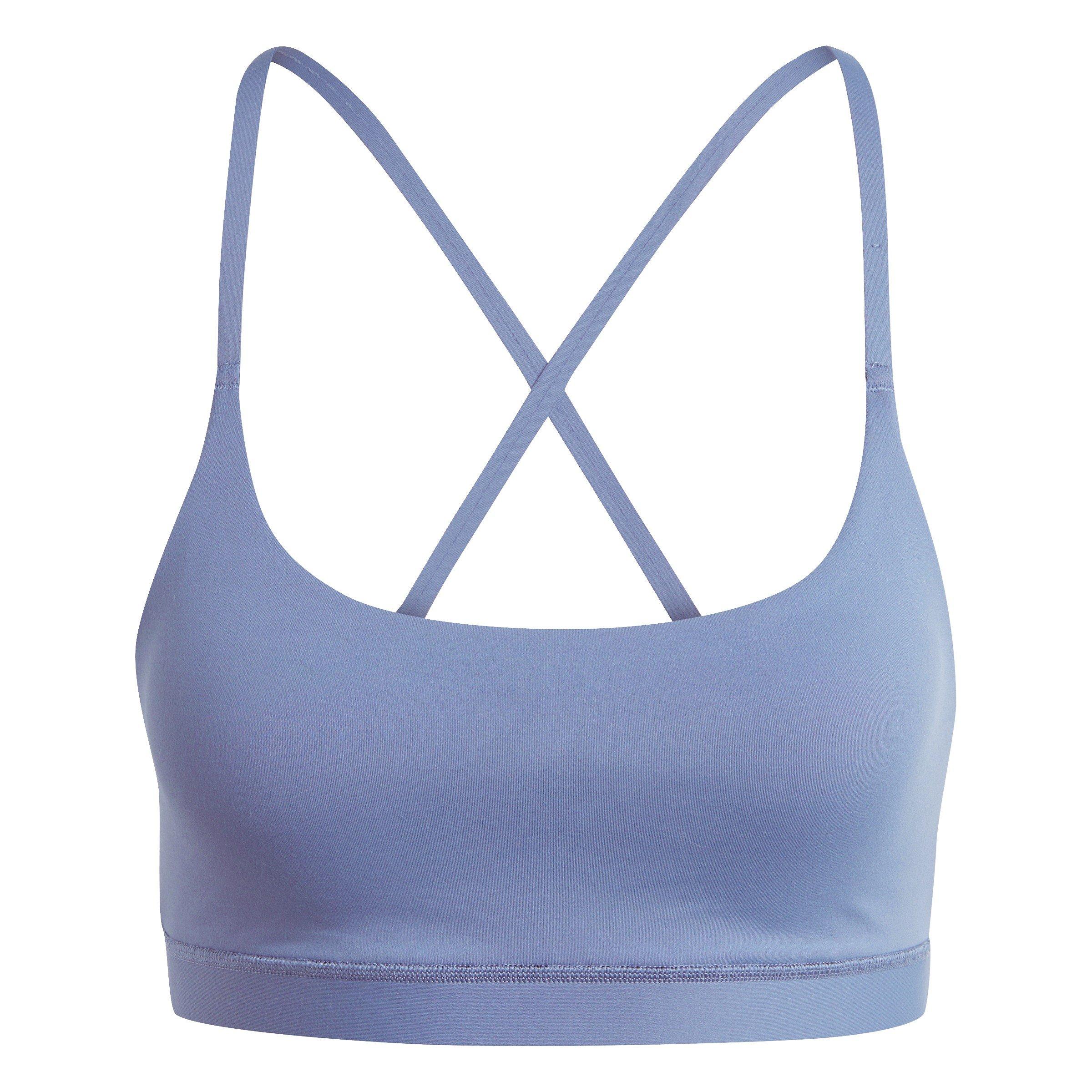Prloin - adidas - Women's All Me Long Sleeve Non Wired Low Impact Sports Bra - 1