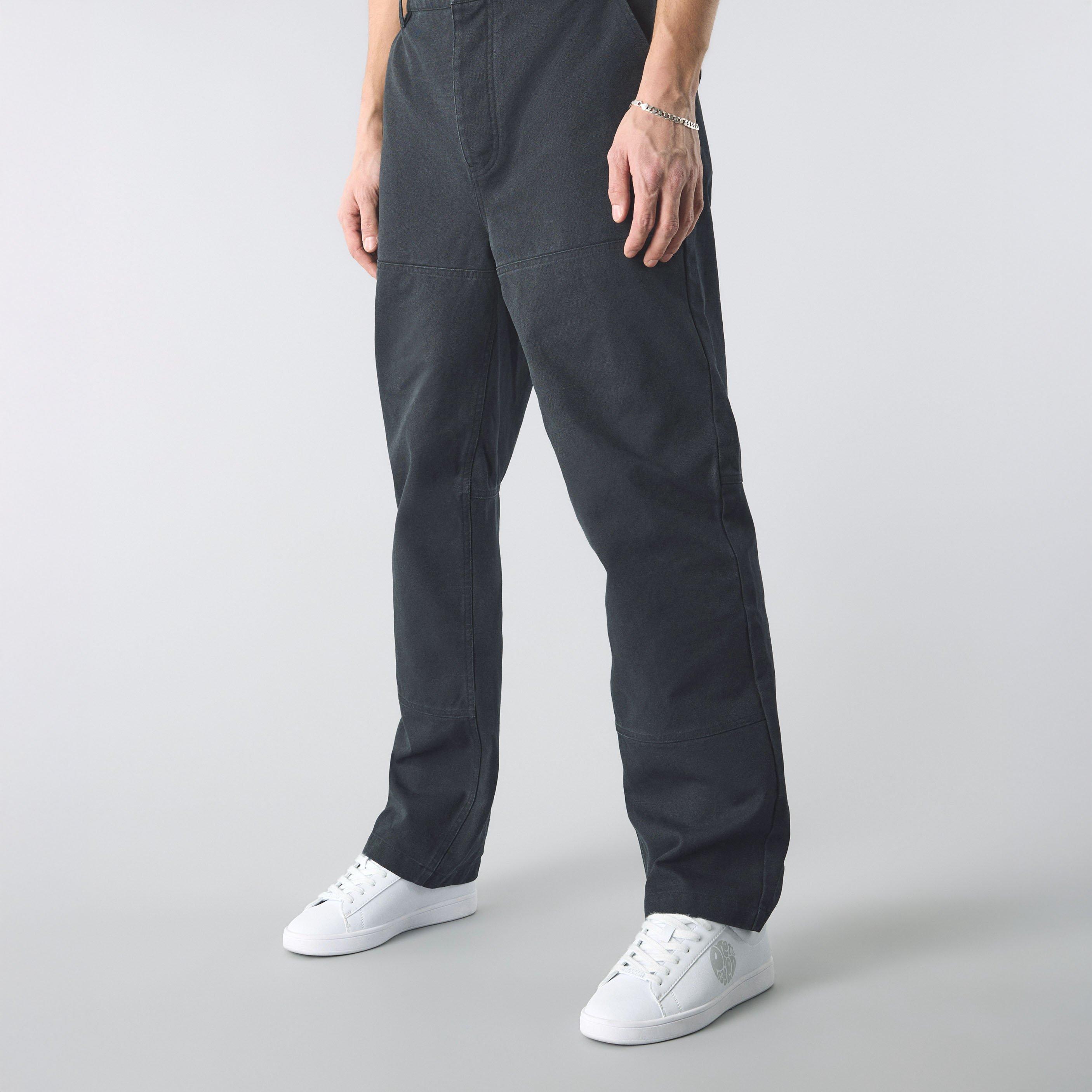 Sort - Pretty Green - Men's Brentwood Carpenter Wide Leg Jeans - 4