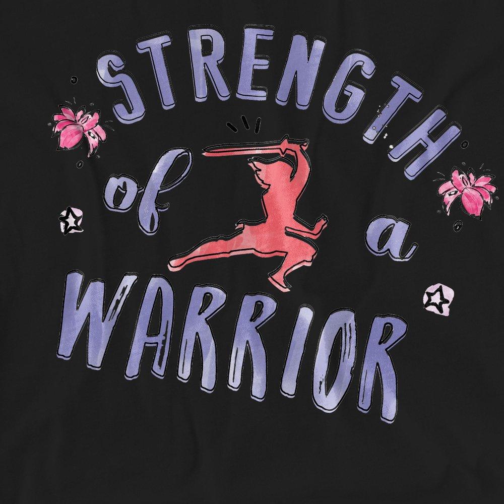 Black - Disney - Mulan Strength of a Warrior T-Shirt Black - 2
