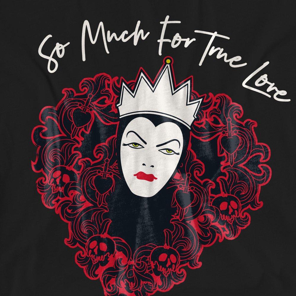 Black - Disney - The Evil Queen Valentines Day True Love T-Shirt - 2