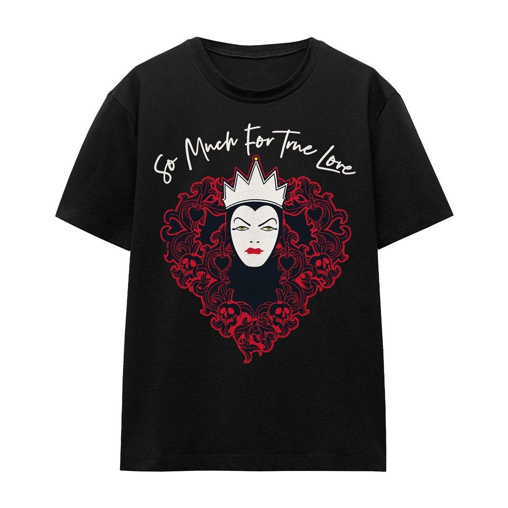 Black - Disney - The Evil Queen Valentines Day True Love T-Shirt - 4