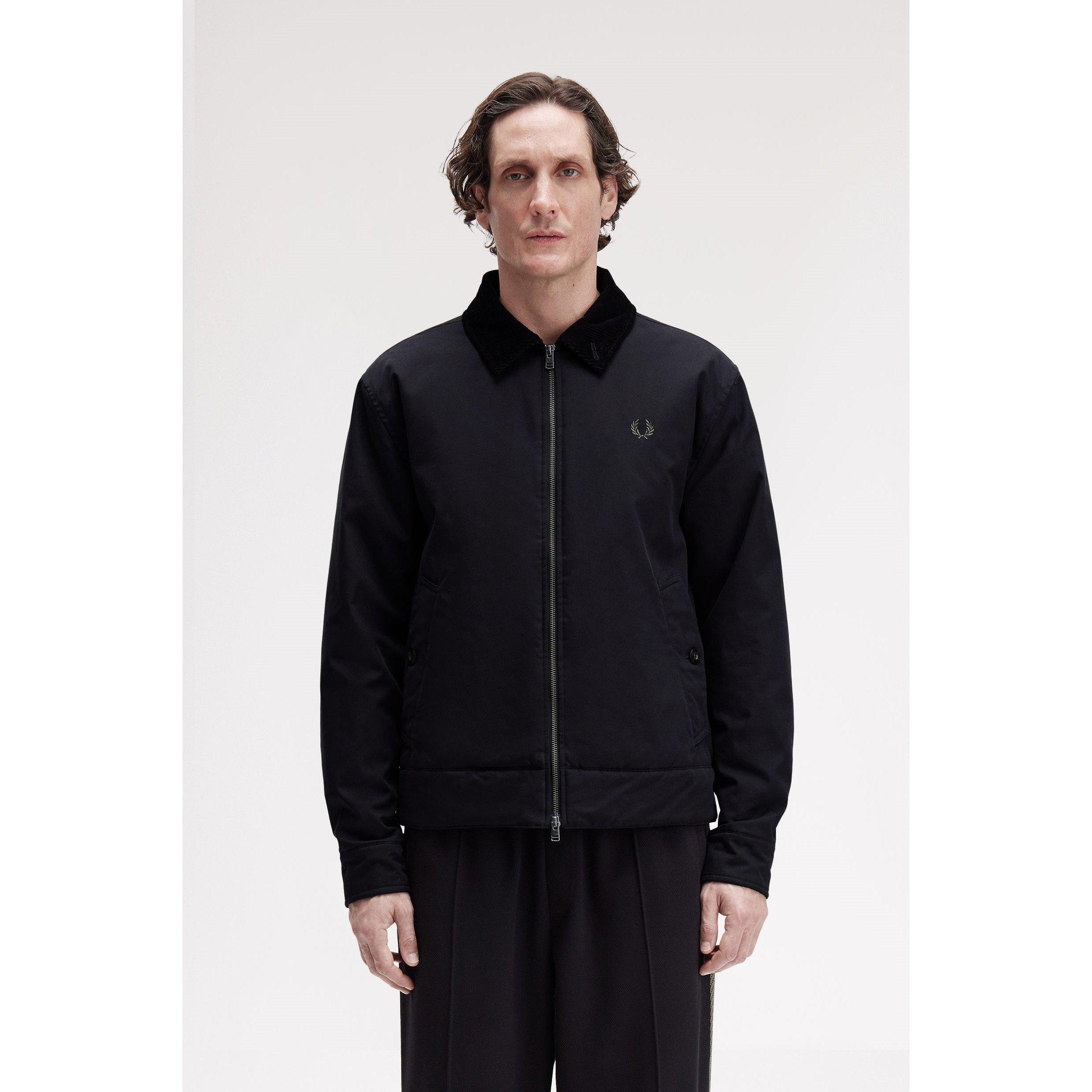 Black 184 - Fred Perry - Men's Caban Barn Jacket - 3