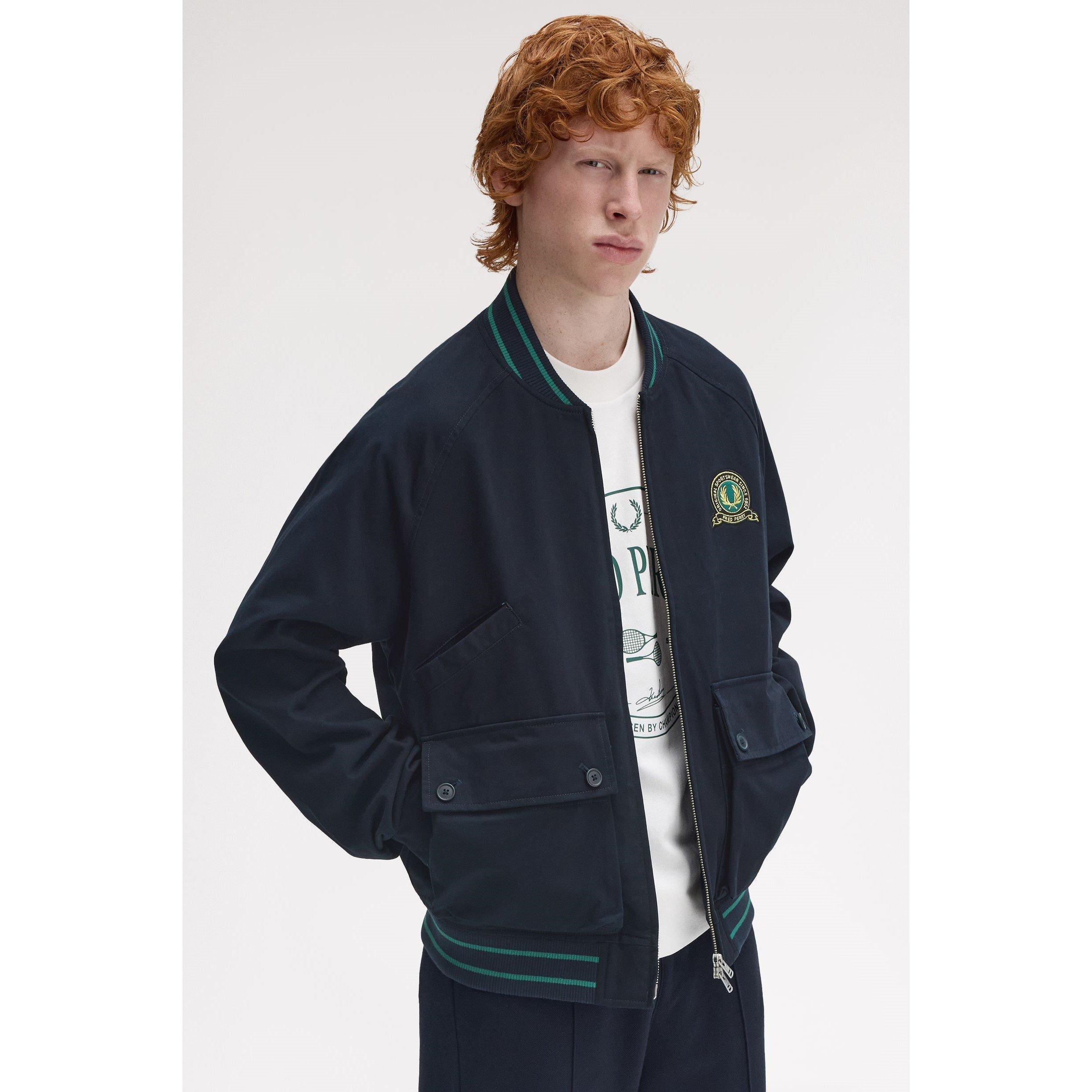 Fred Perry Men's Laurel Emblem Bomber Jacket | Cruise Fashion