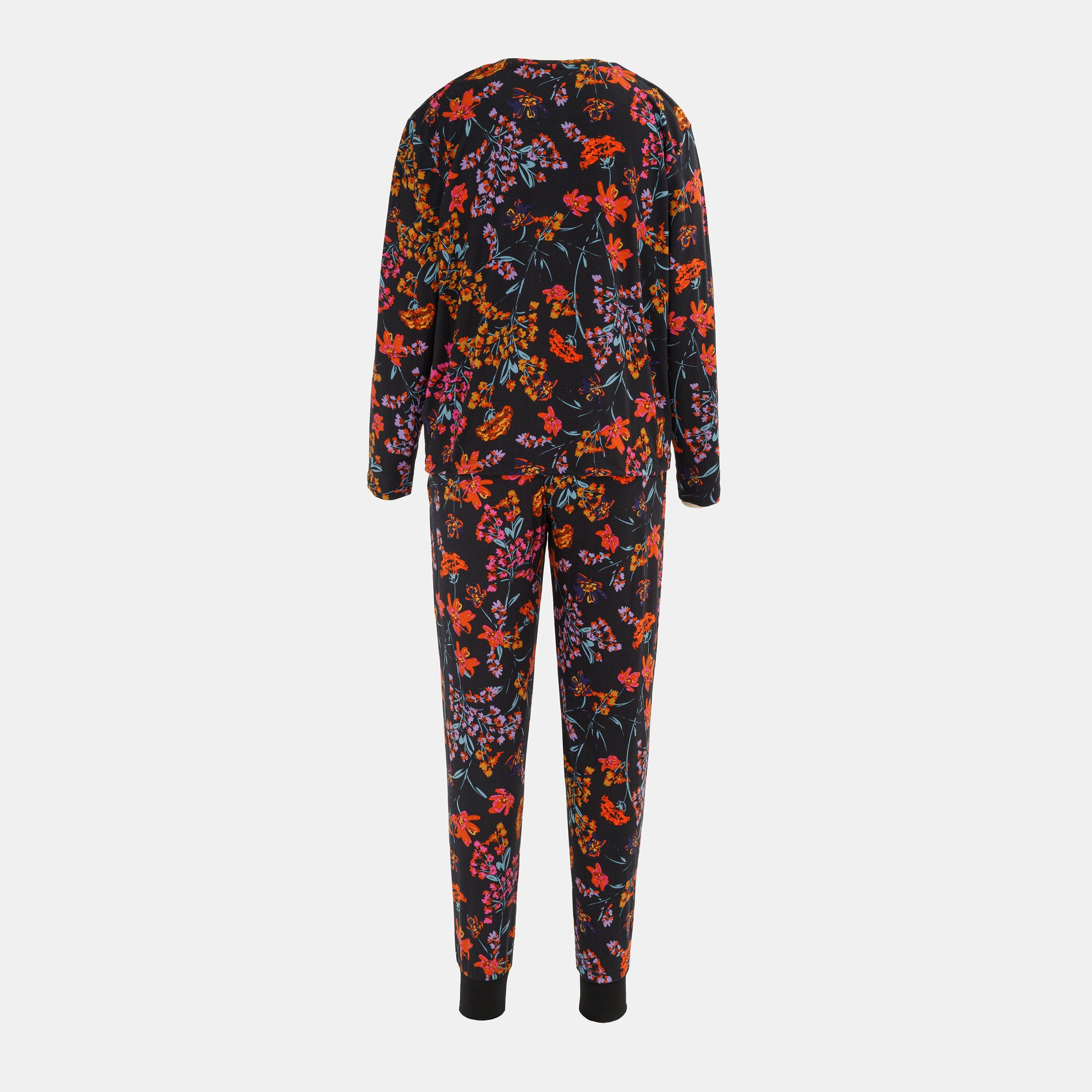 Floral - Biba - Women's Jersey Pyjama Long Sleeve Top - 2