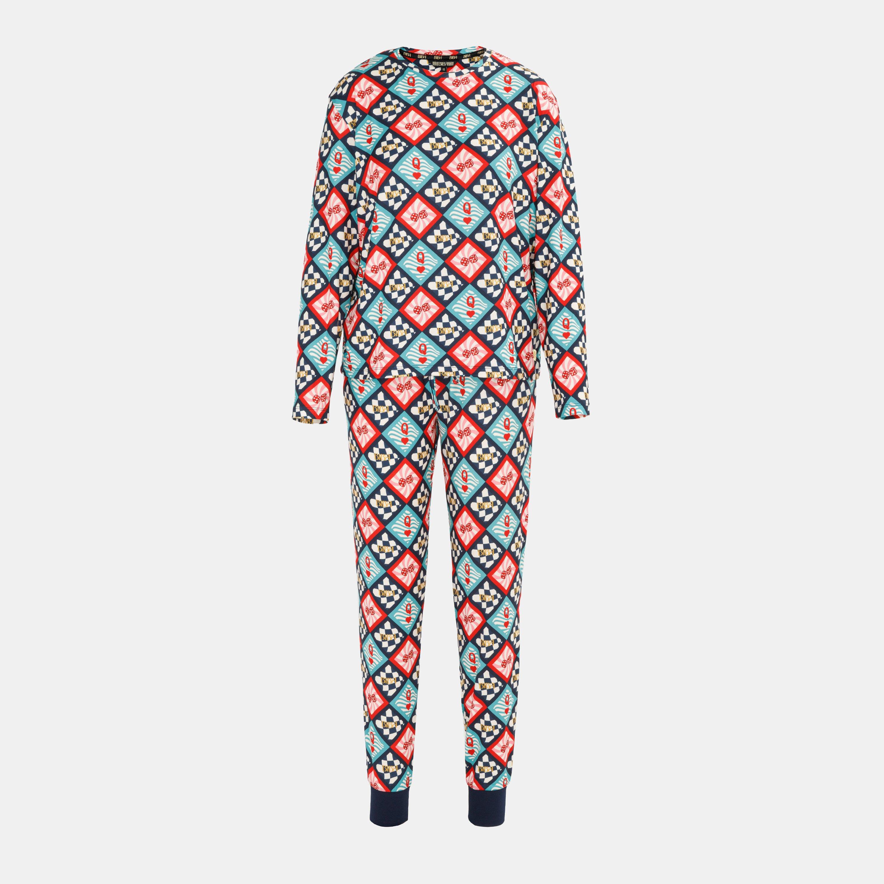 Biba Women's Jersey Pyjama Long Sleeve Top - Circus - 10 (S)