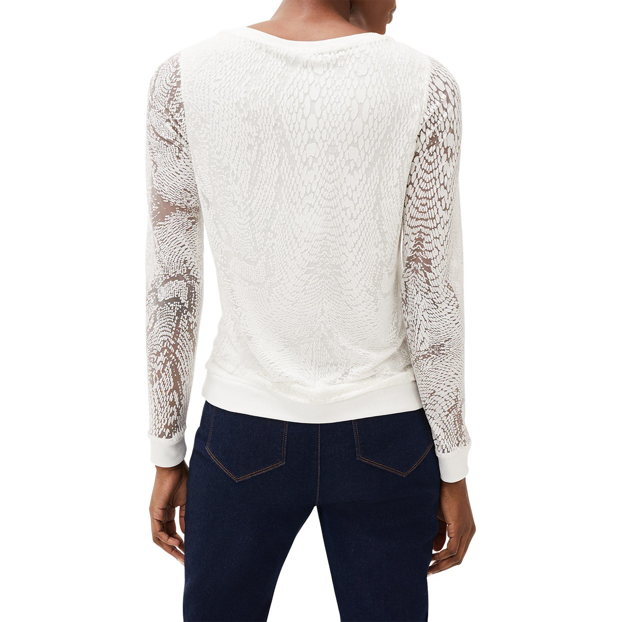 Ivory - Phase Eight - Sakuro Burnout Top - 3