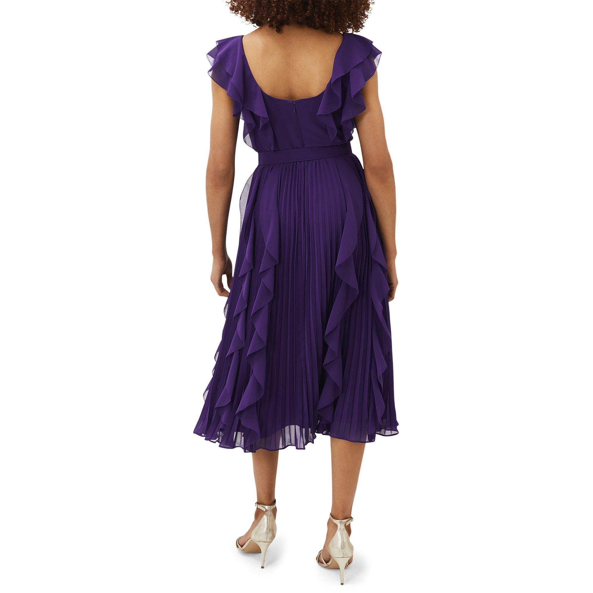 Violet - Phase Eight - Bailey Pleated Dress - 2