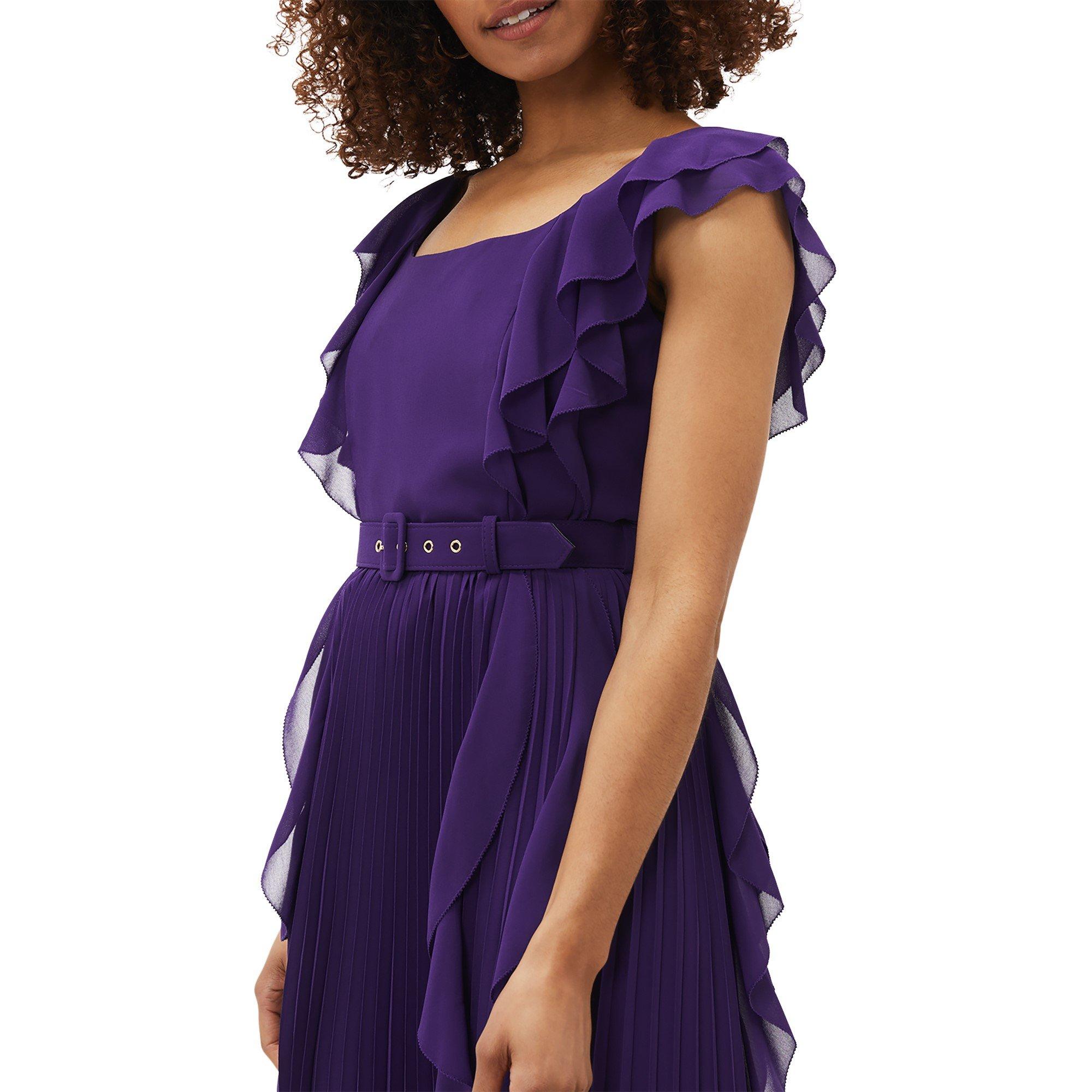 Violet - Phase Eight - Bailey Pleated Dress - 5