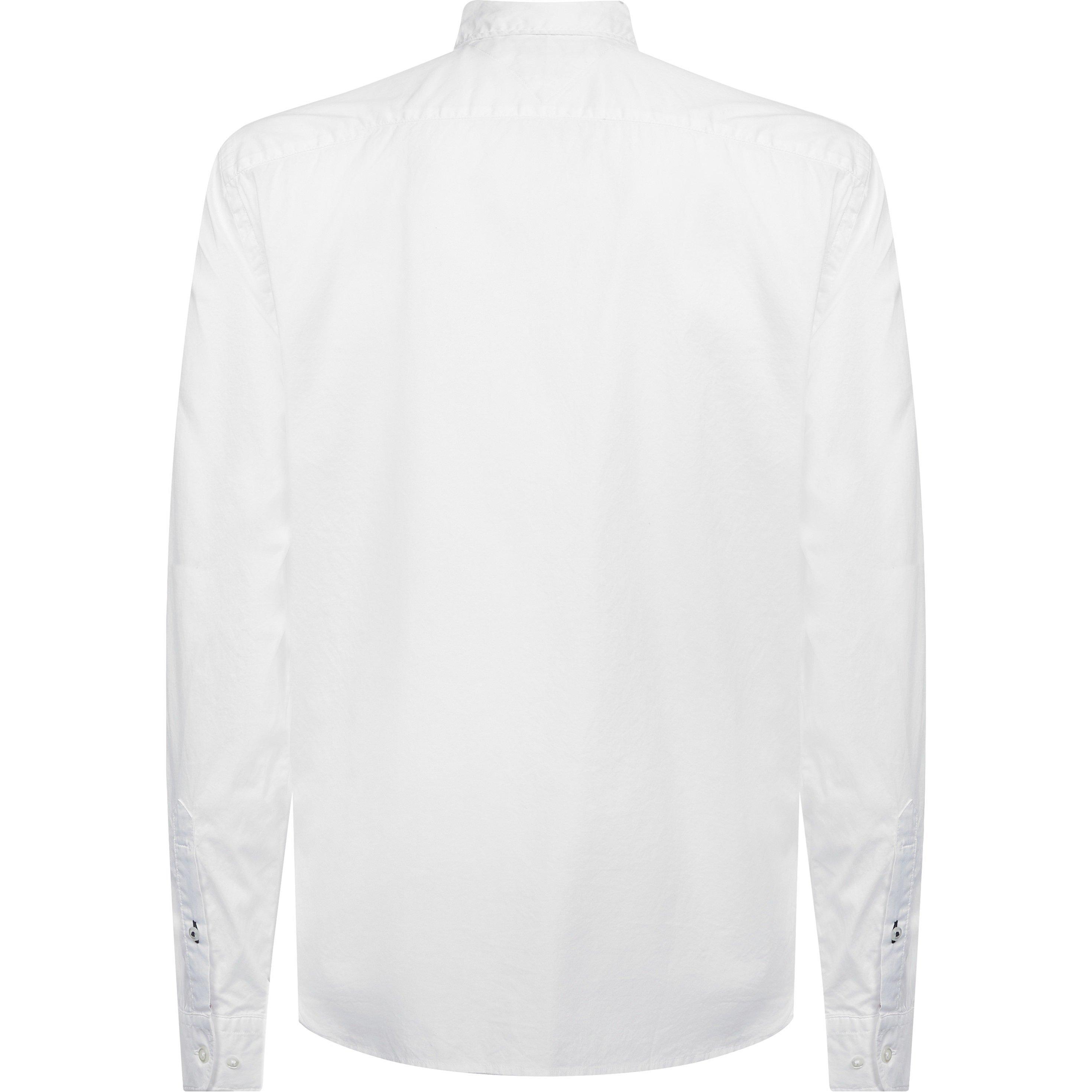 Witte YBR - Tommy Hilfiger - Core Flex Long Sleeve Poplin Shirt - 2