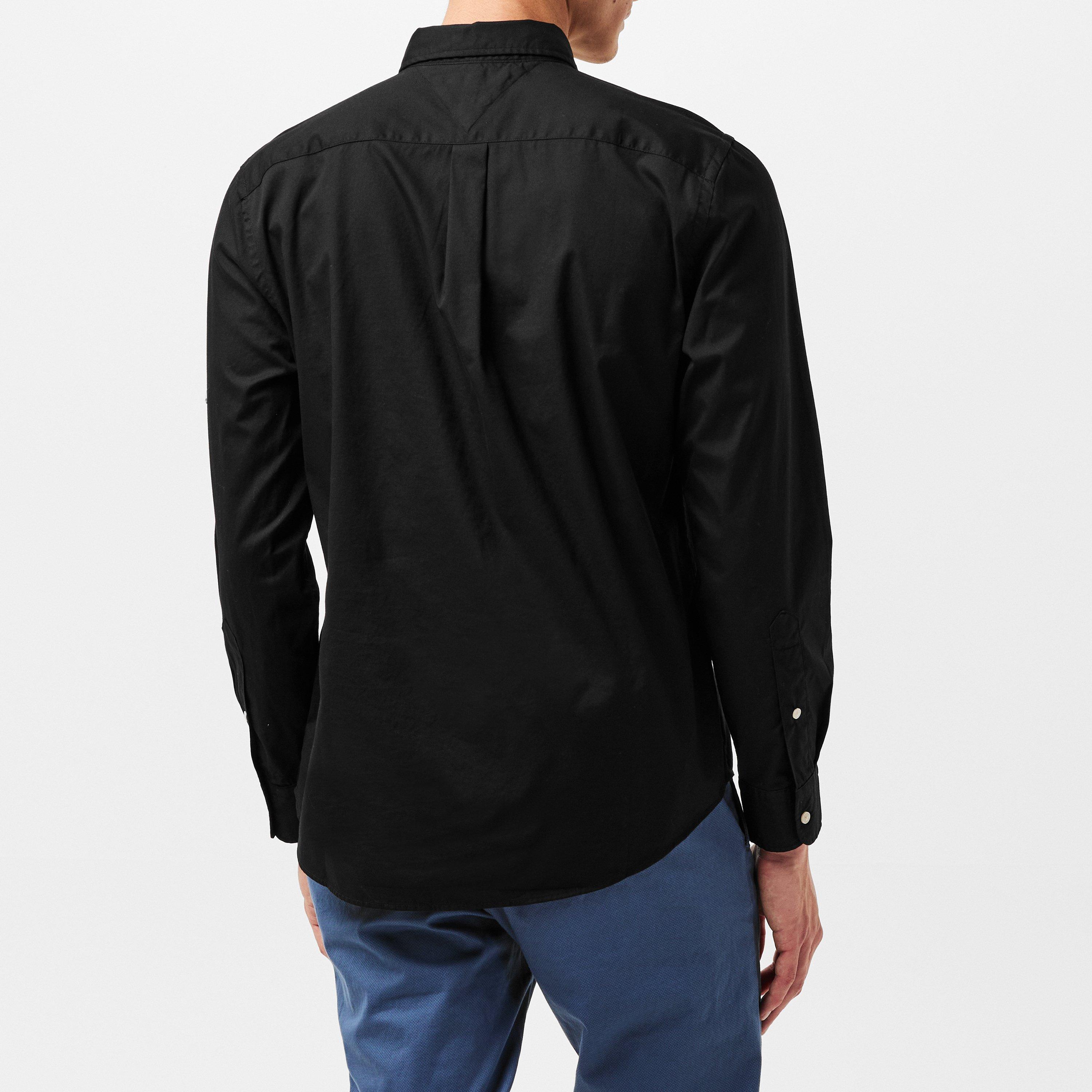 BDS Nero - Tommy Hilfiger - Core Flex Long Sleeve Poplin Shirt - 4