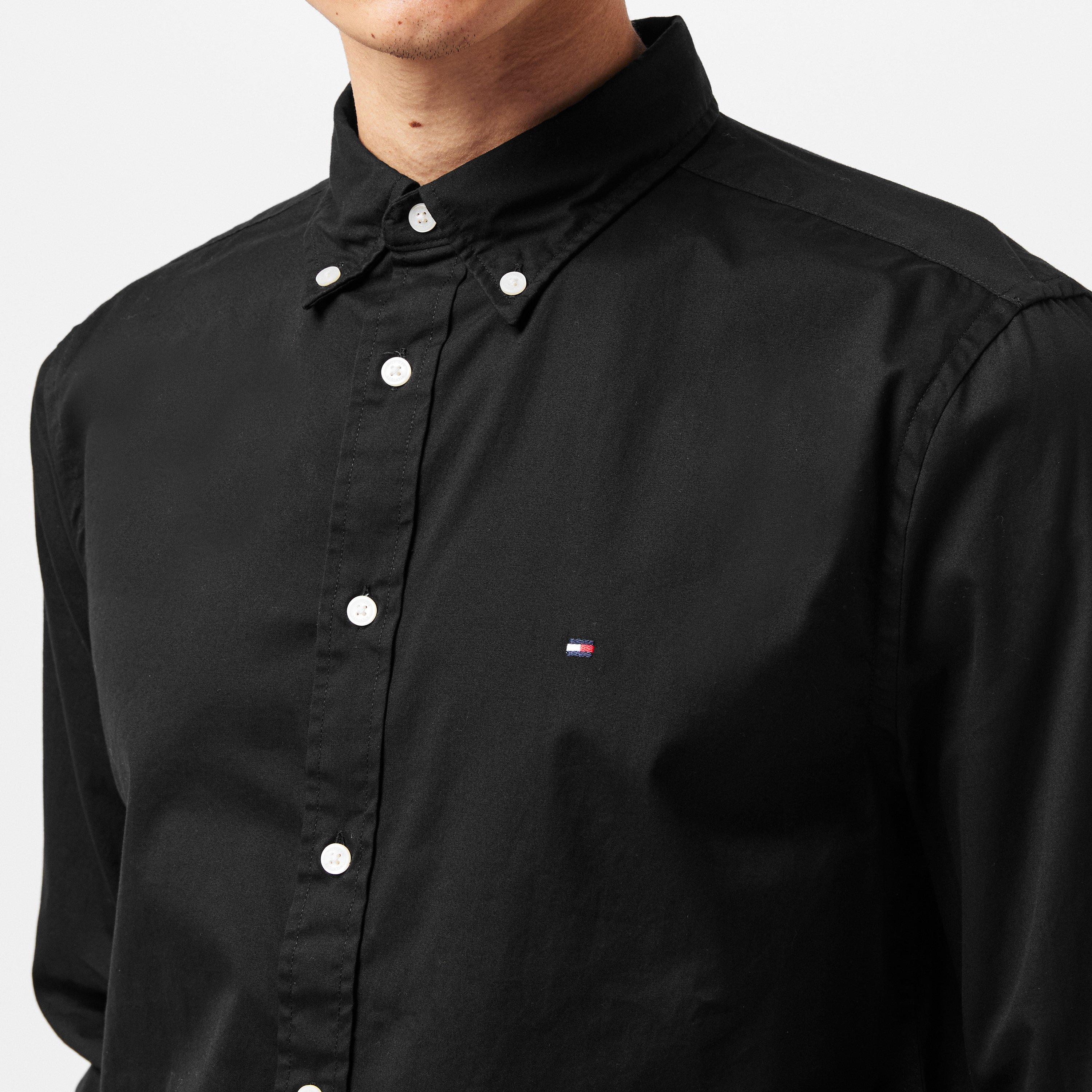 BDS Nero - Tommy Hilfiger - Core Flex Long Sleeve Poplin Shirt - 5
