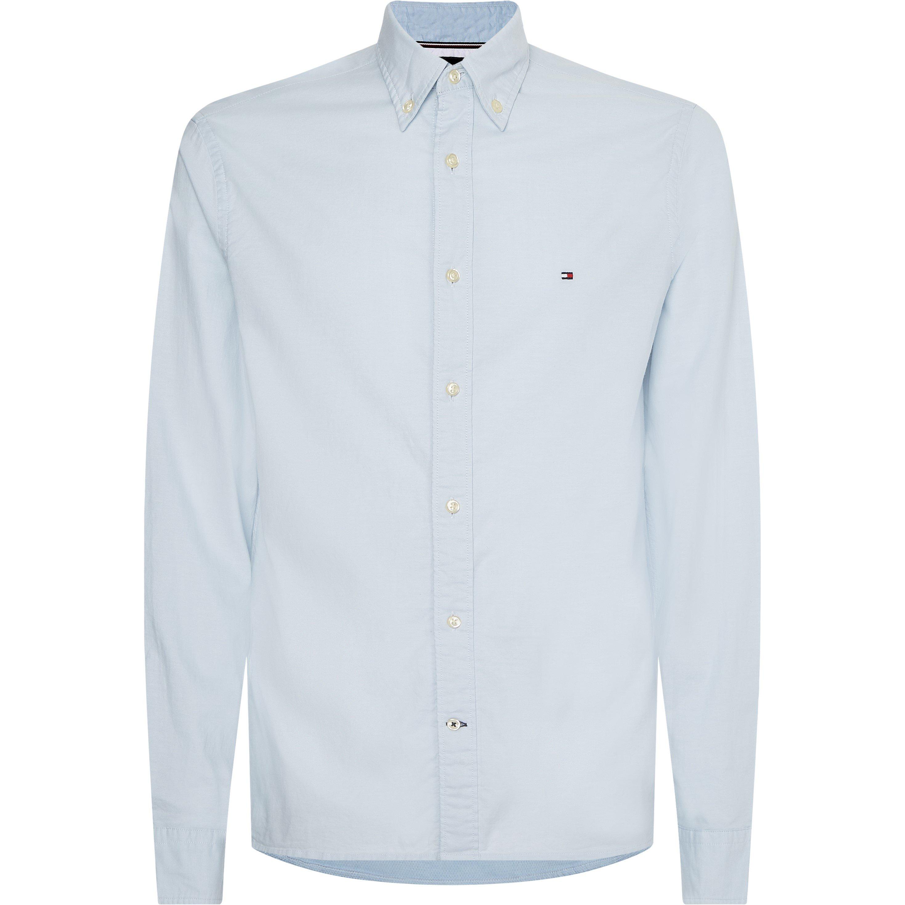 Tommy Hilfiger Core 1985 Long Sleeve Oxford Shirt - Blue C1S - M