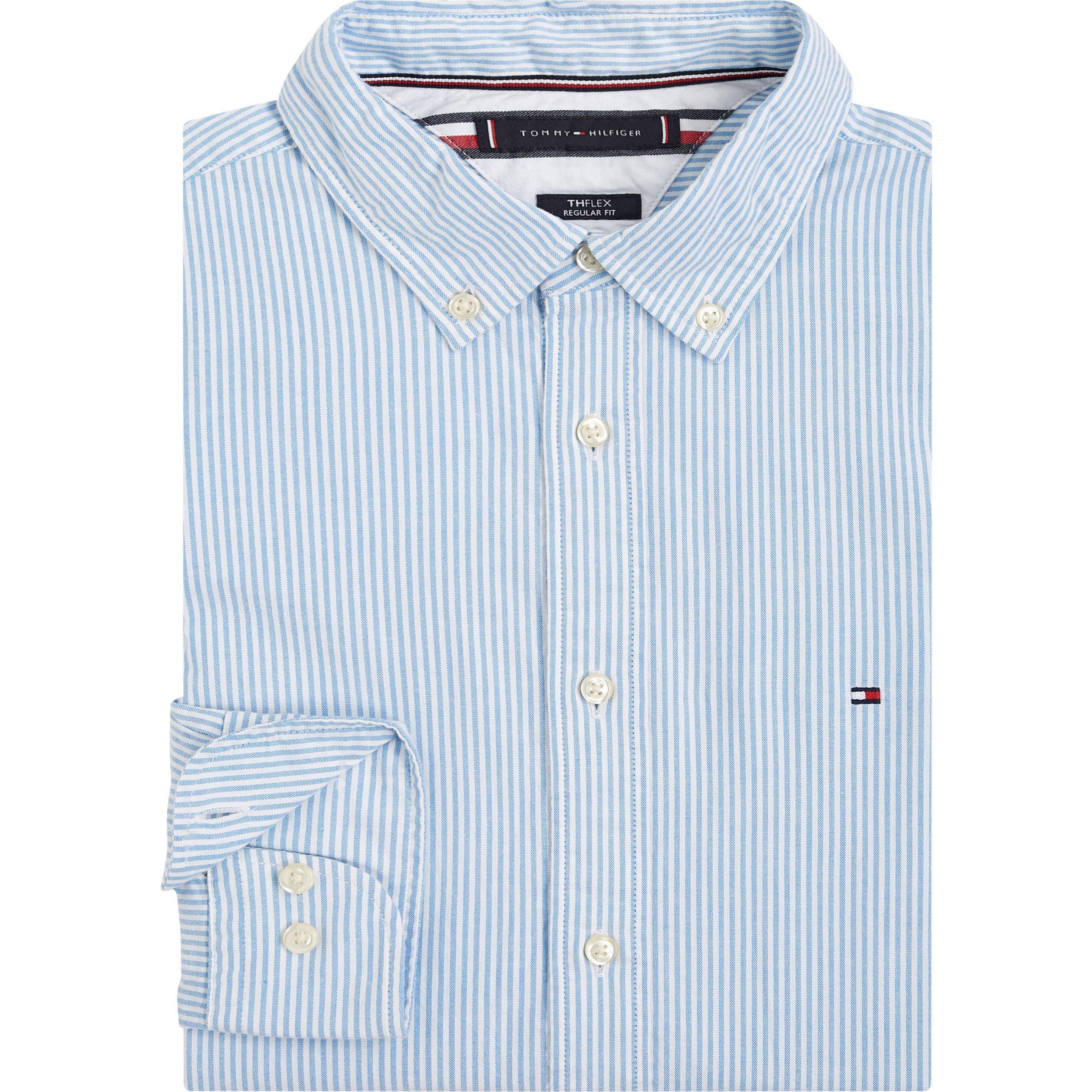 Rayas Azules 0A5 - Tommy Hilfiger - CORE 1985 FLEX OXFORD STRIPE  SHIRT - 7