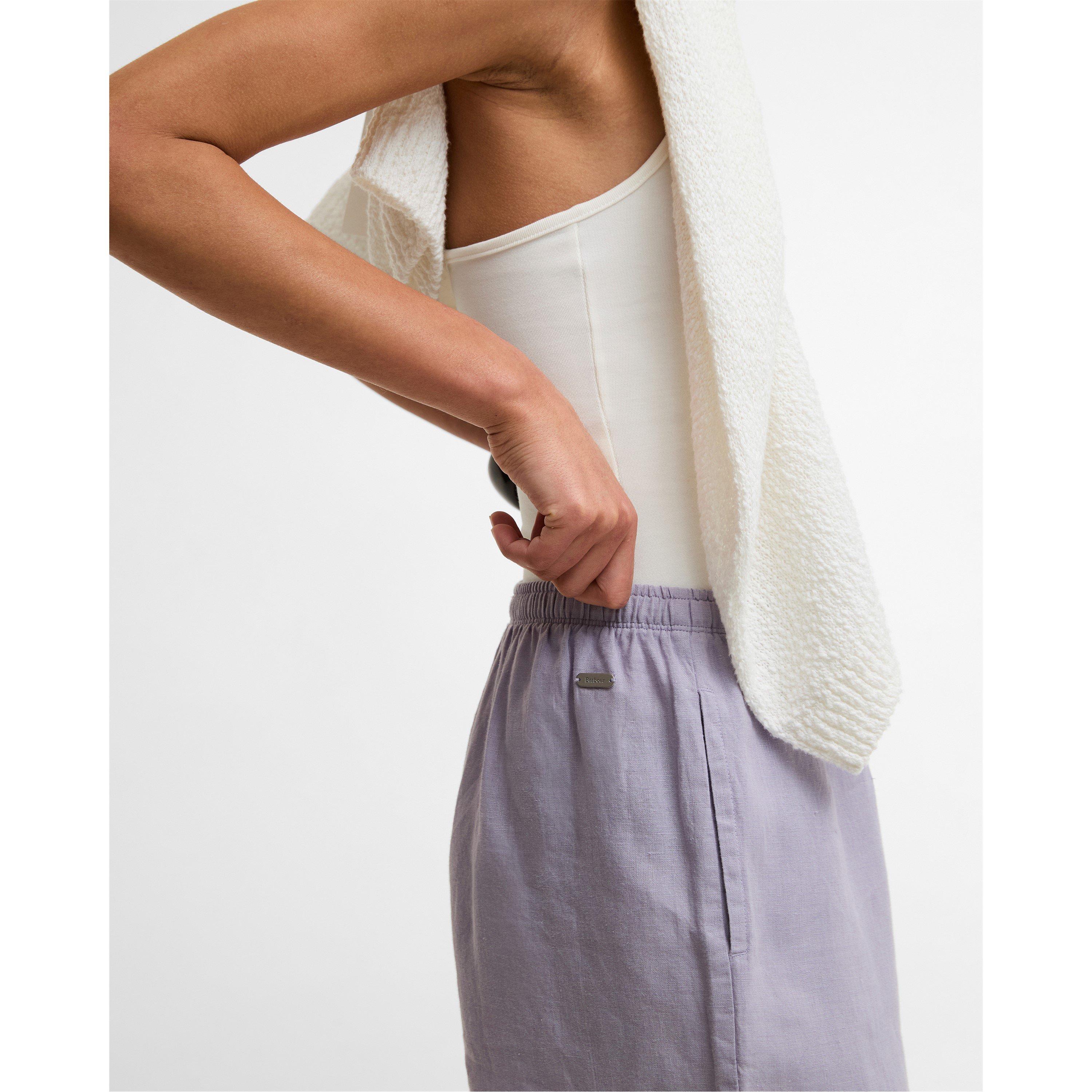 Heather Mist - Barbour - Women's Chino Shorts - 4