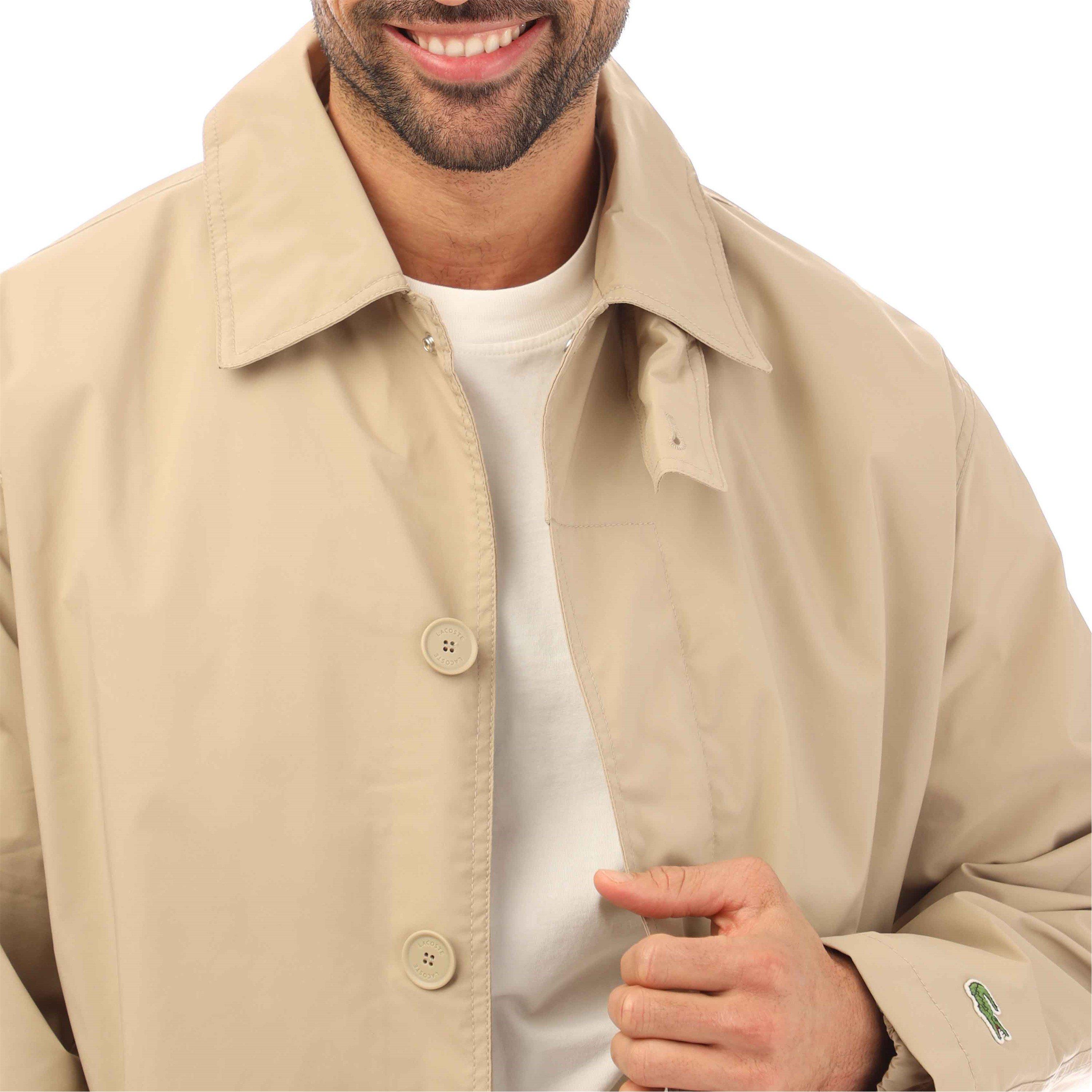 Liana - Lacoste - Men's Belt-Fastening Trench Coat - 3