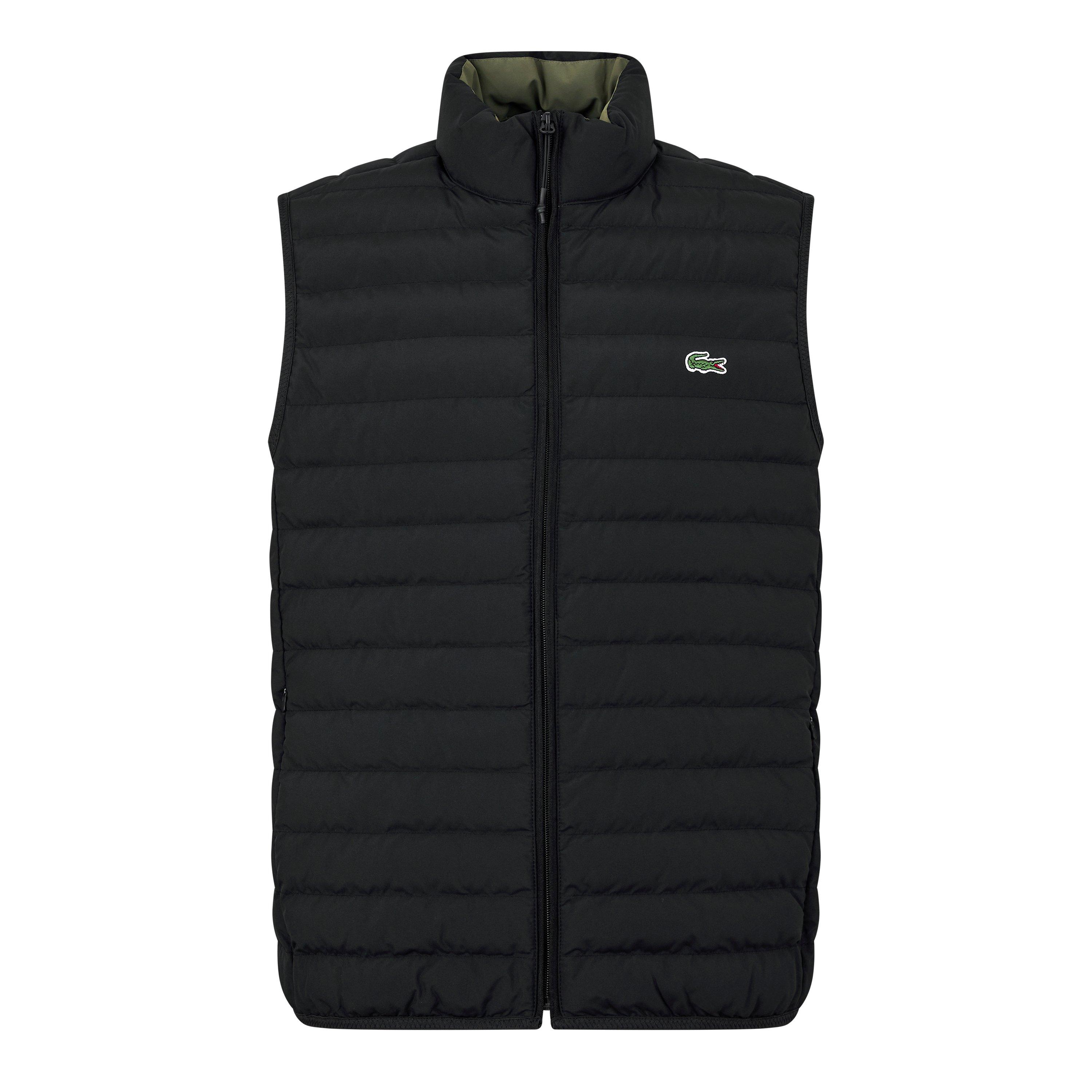 Black/Tank - Lacoste - Men's Sleeveless Gilet - 1