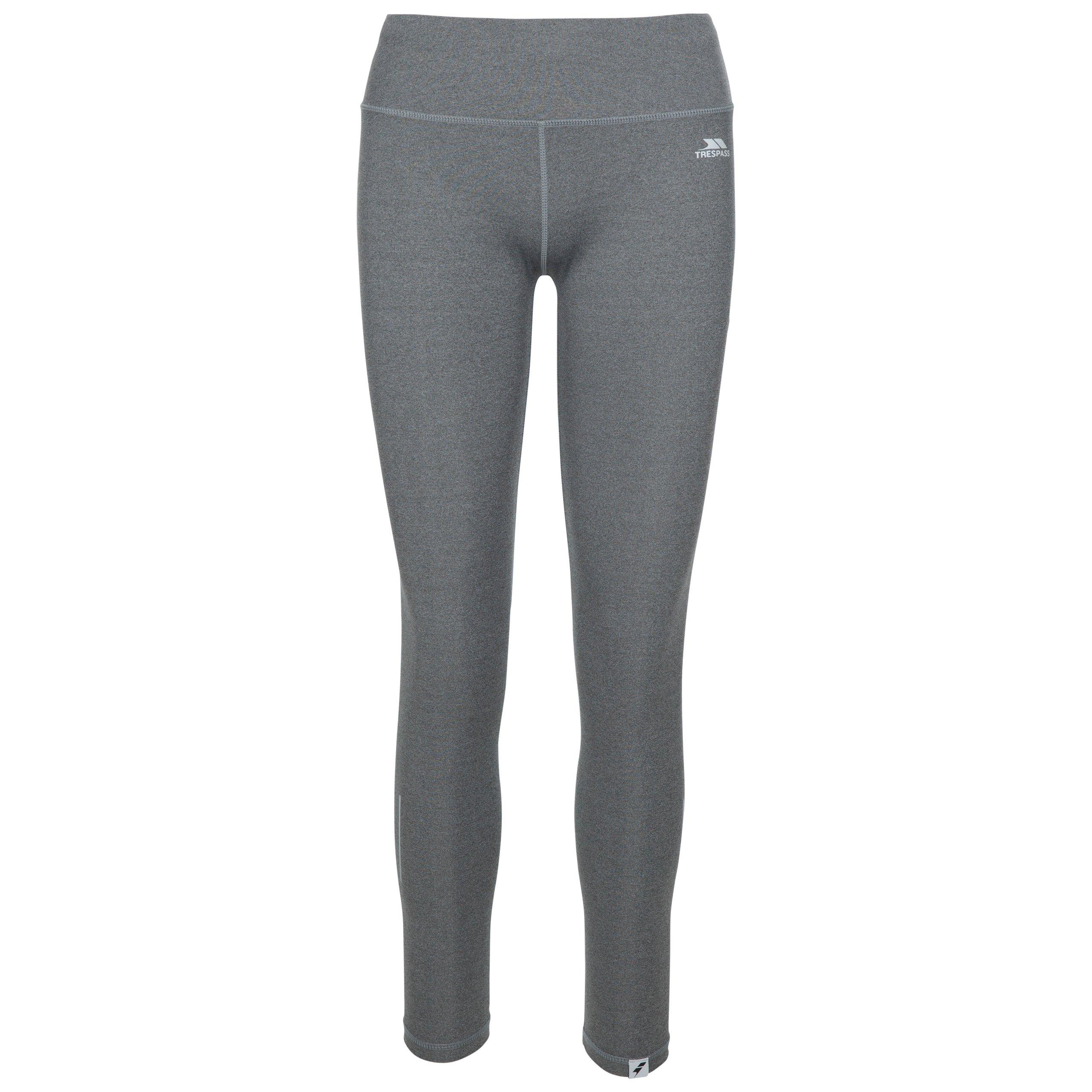 Trespass Women's Vivien Leggings - Dark Grey Marl - 12 (M)