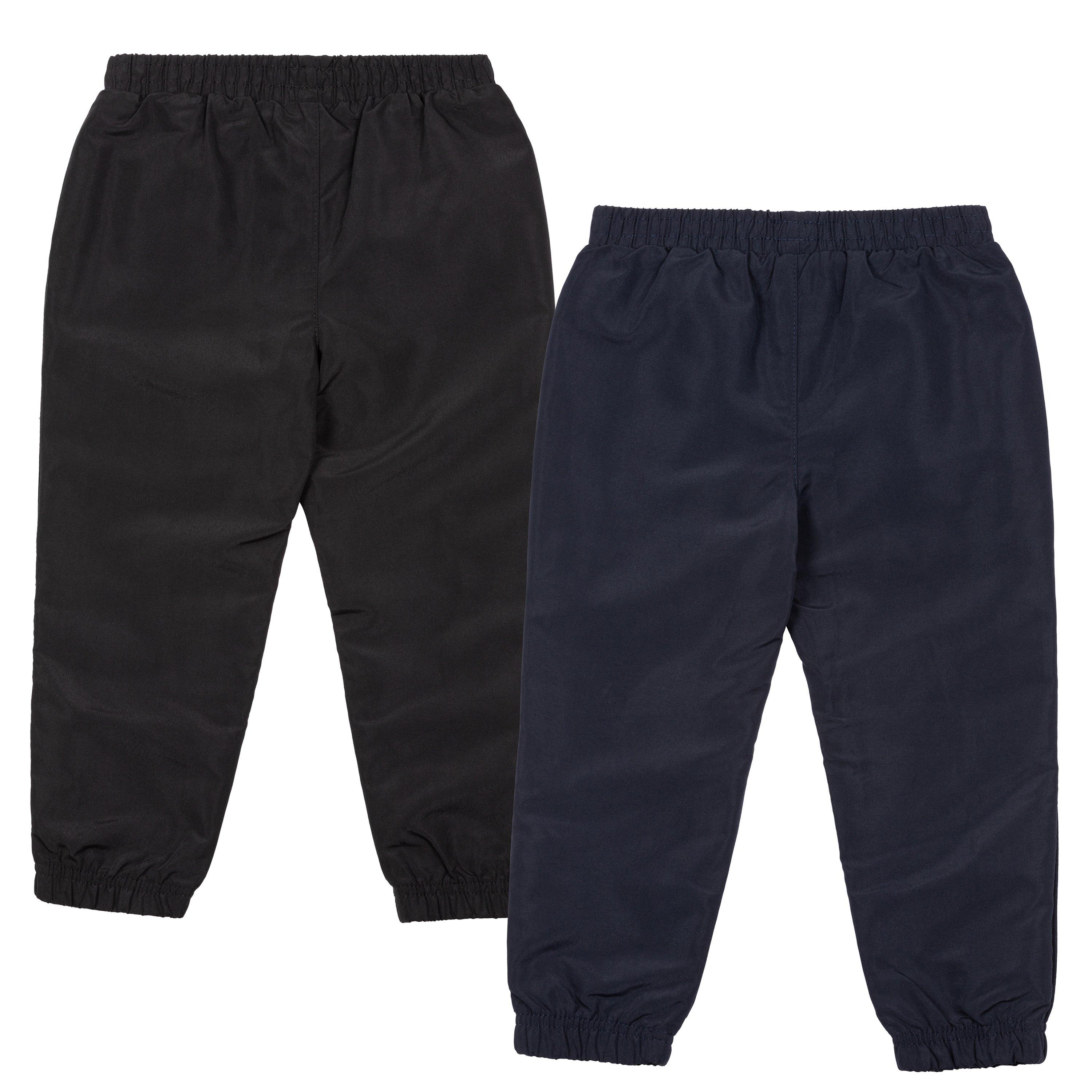 Schwarz/Blau - Slazenger - 2 Pack Woven Pants Infant Boys - 8