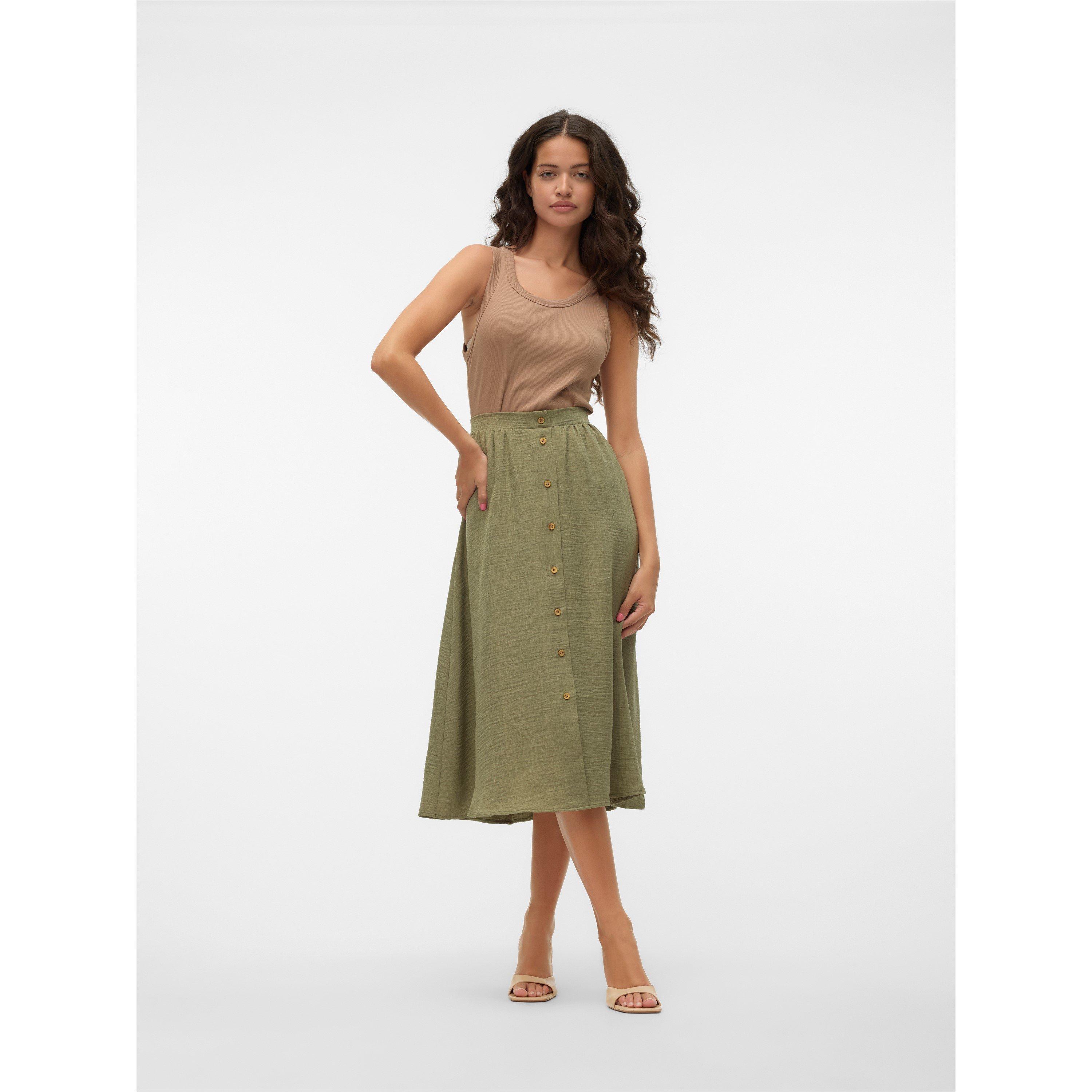 Laurel Wreath - Vero Moda - Women's Laney Long Midi Skirt - 2