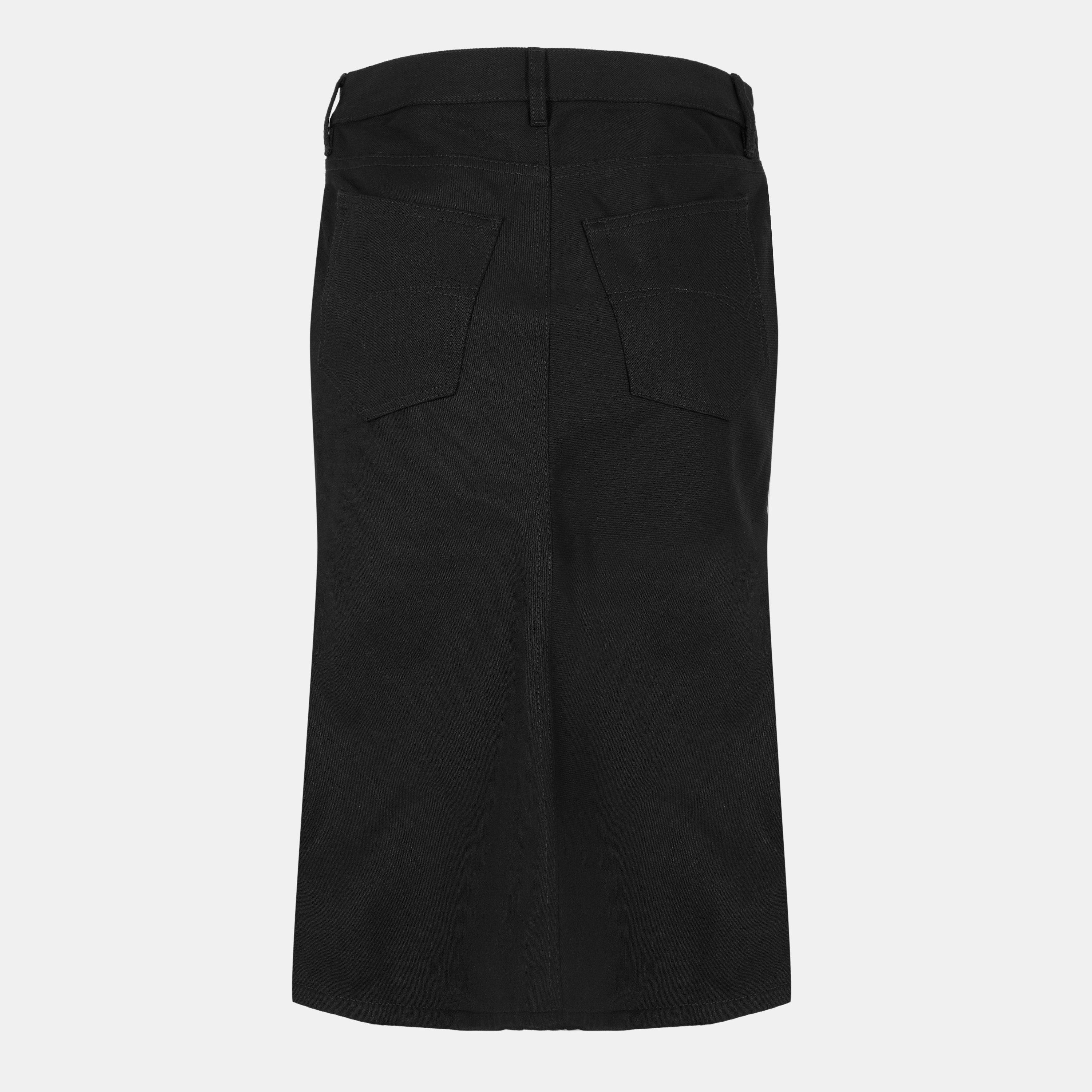 Black - Balenciaga - Women's Denim Skirt - 2