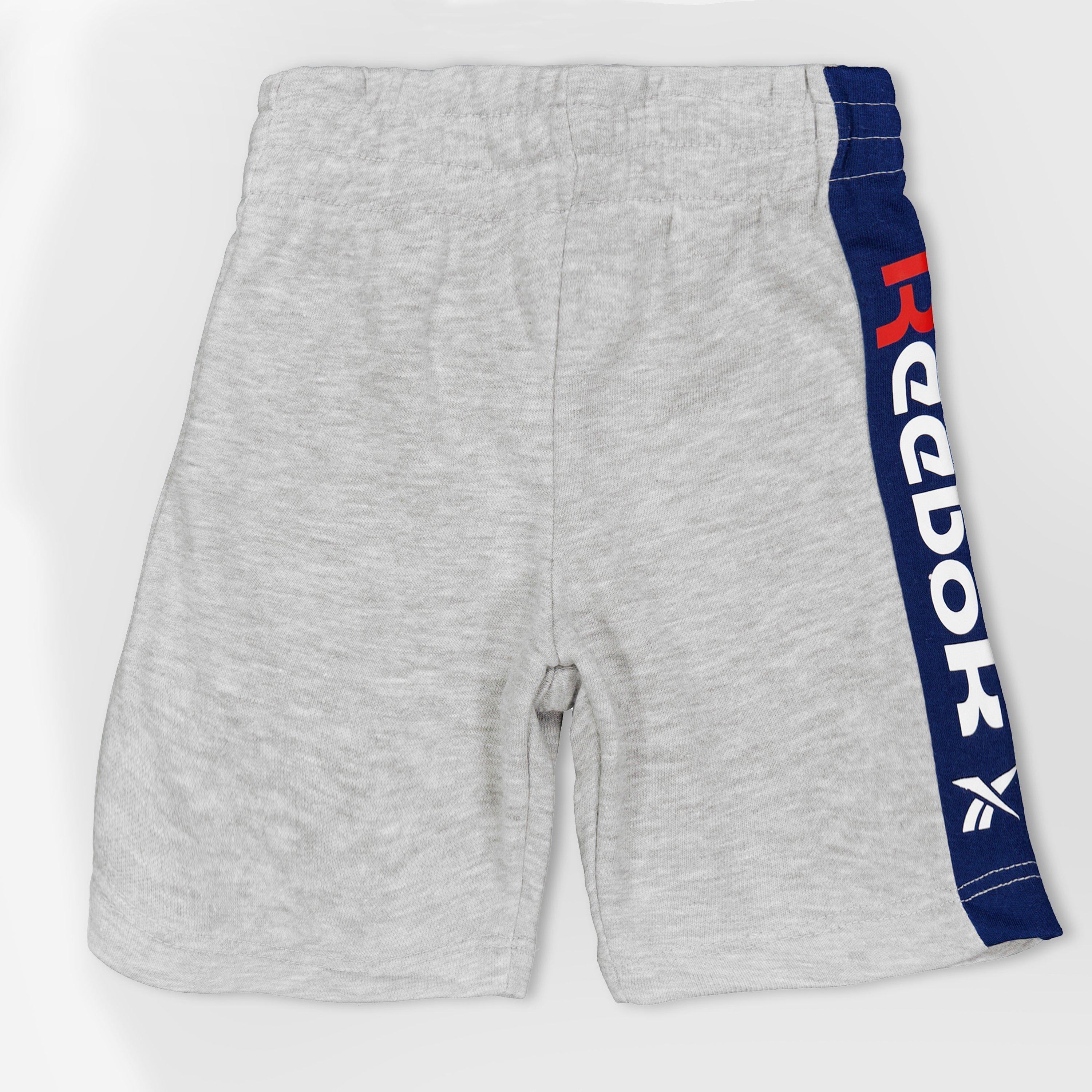Lt Grey Heather - Reebok - FT Short In99 - 1