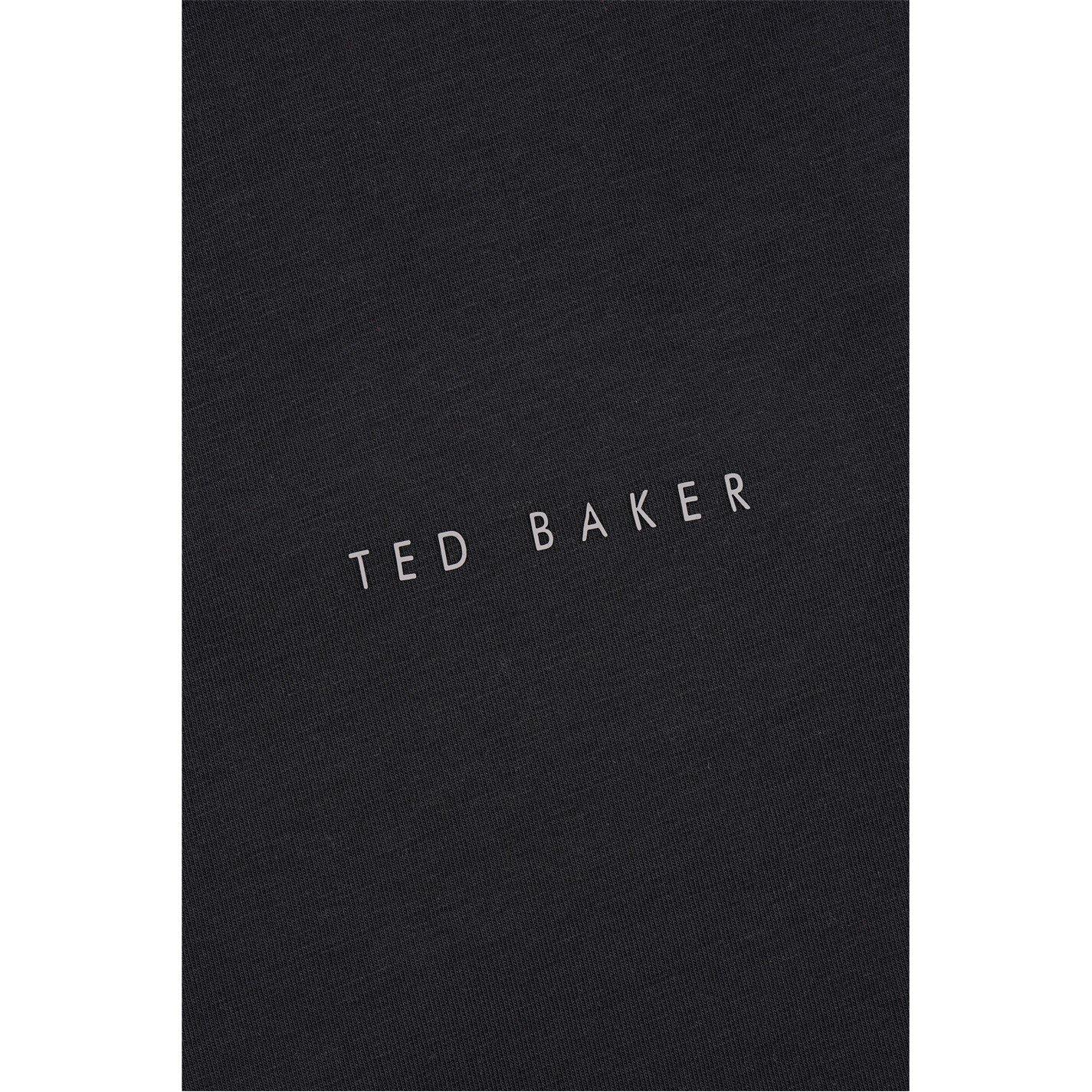 Navy - Ted Baker - Waffle Long Sleeve Top and Jogger Set - 5