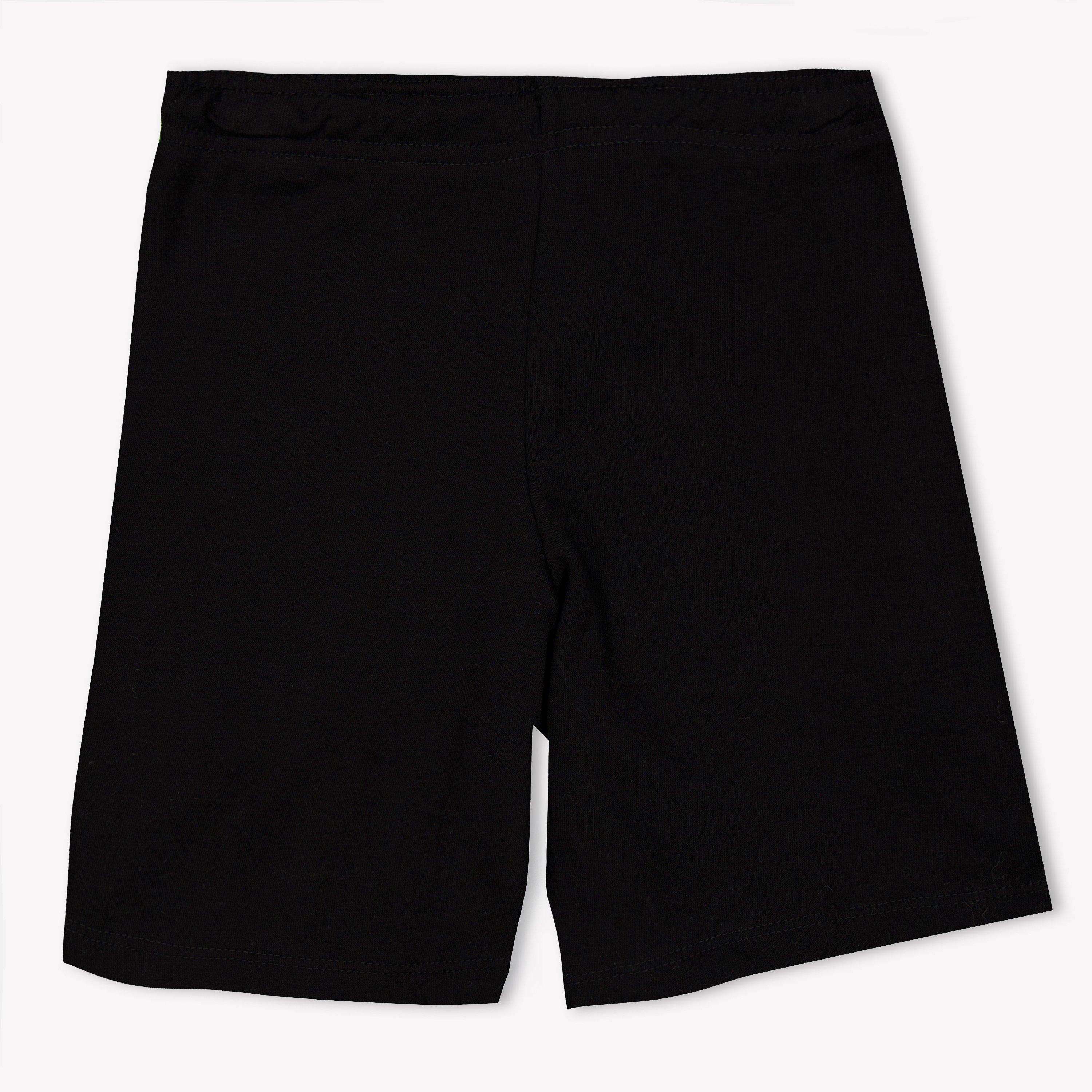 Black - Reebok - Jersey Jogger Shorts - 2