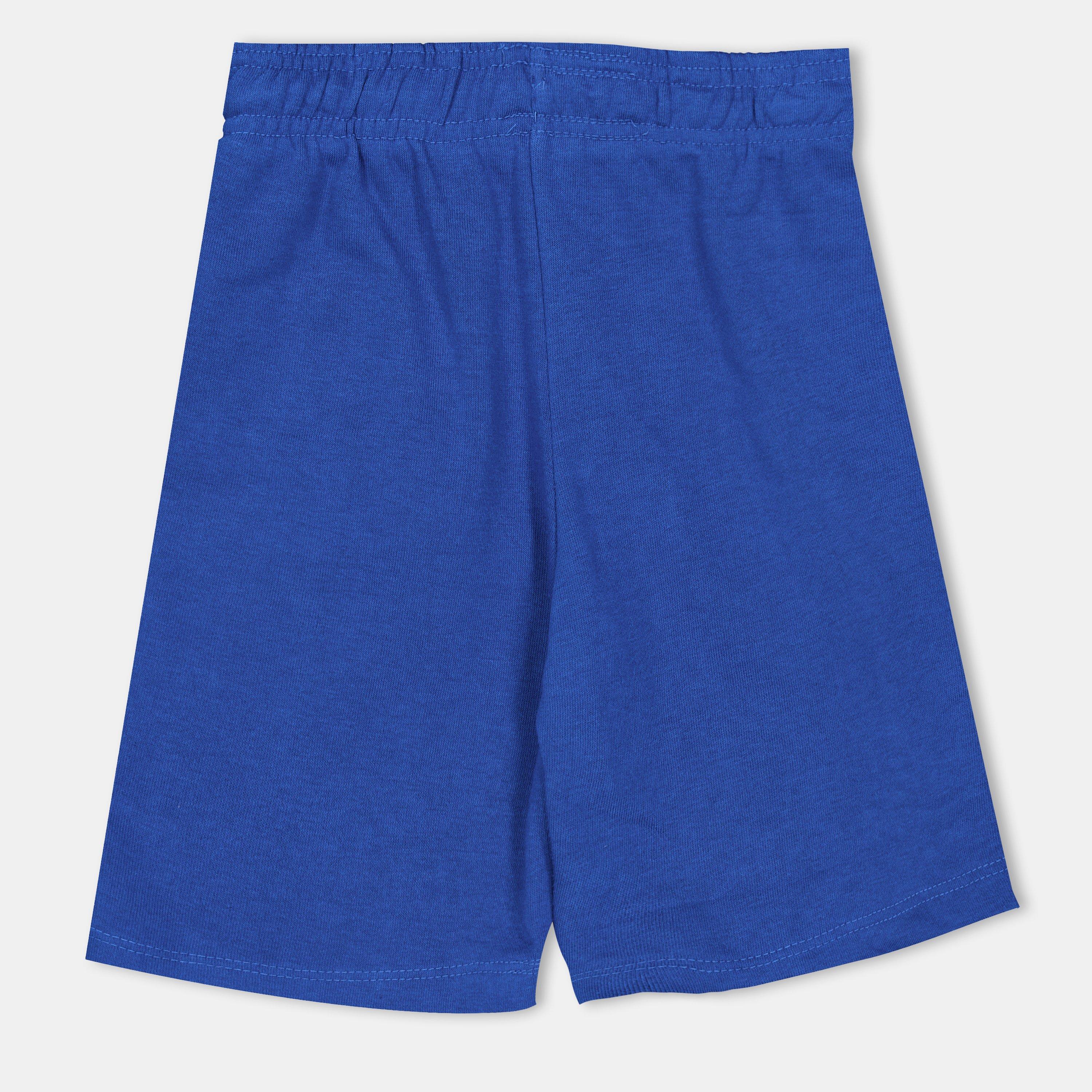 Electric Blue - Reebok - Kids' Jersey Jogger Shorts - 2