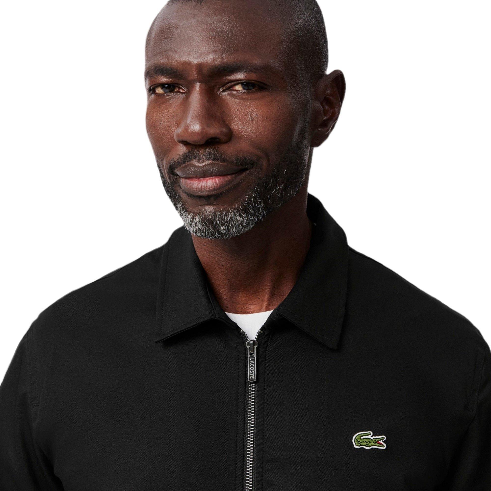 Preto - Lacoste - Men's Shorts Bomber Jacket - 3