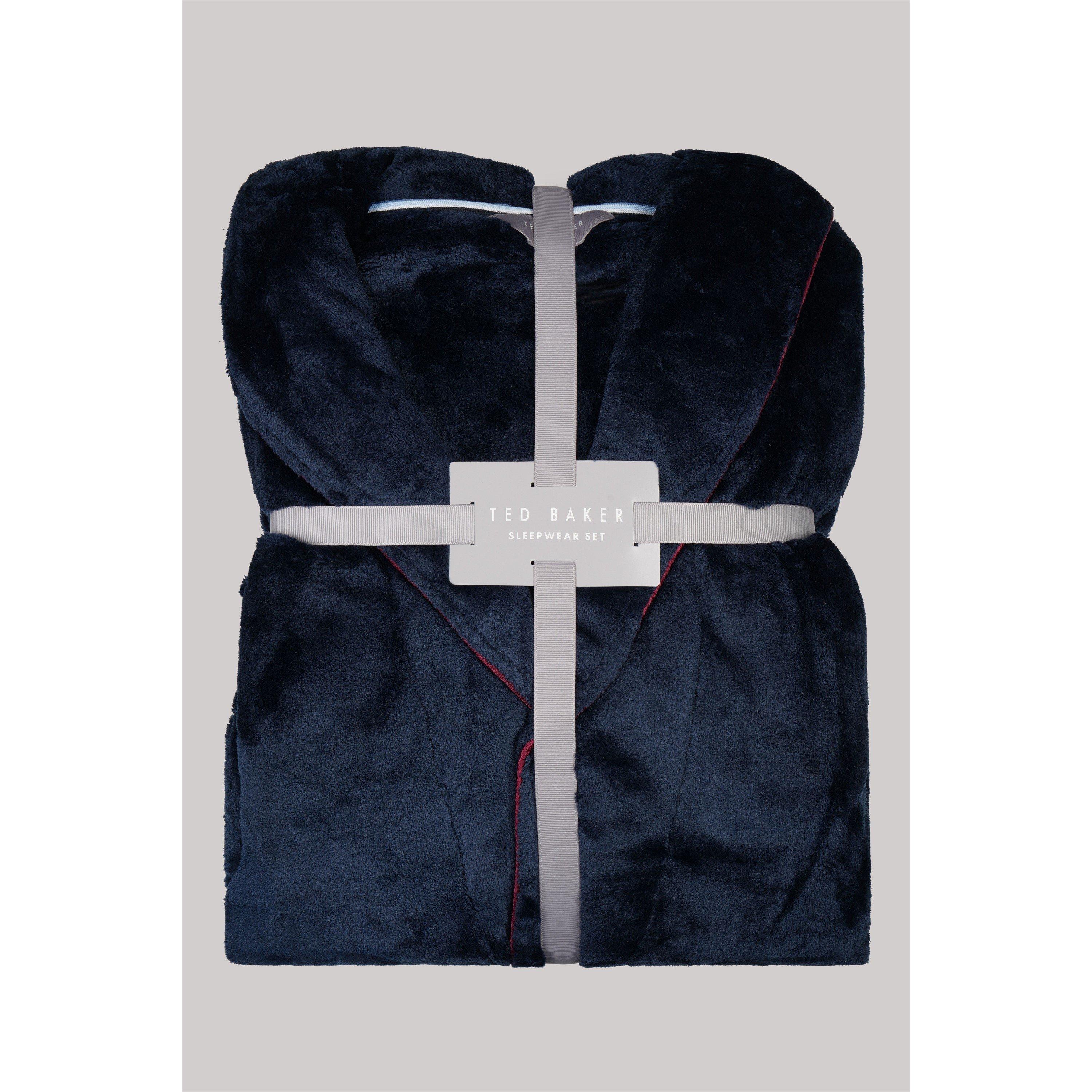 Navy - Ted Baker - Ted Fleece Gown - 3