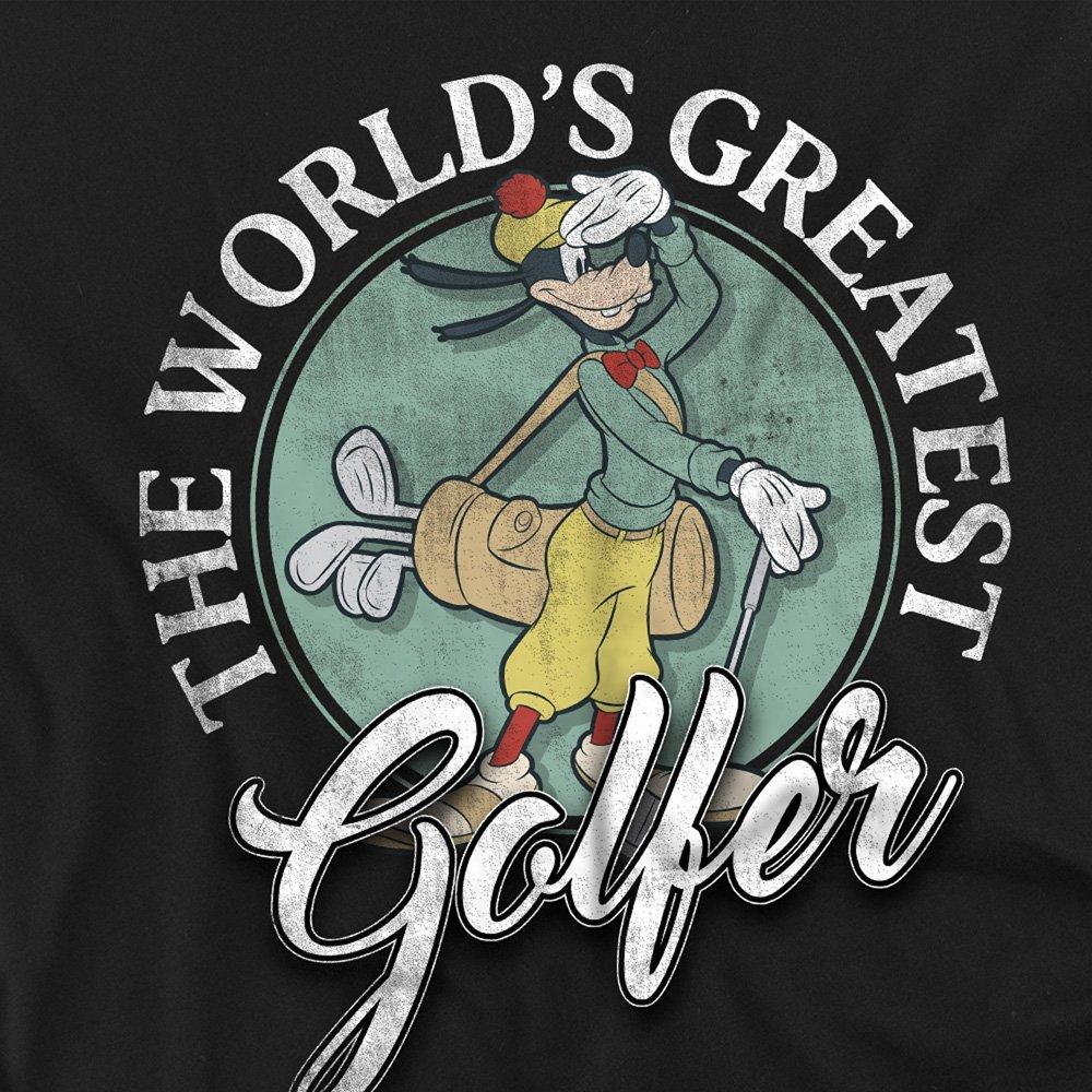 Black - Disney - Mickey & Friends Greatest Golfer Goofy Dad Long Sl - 2