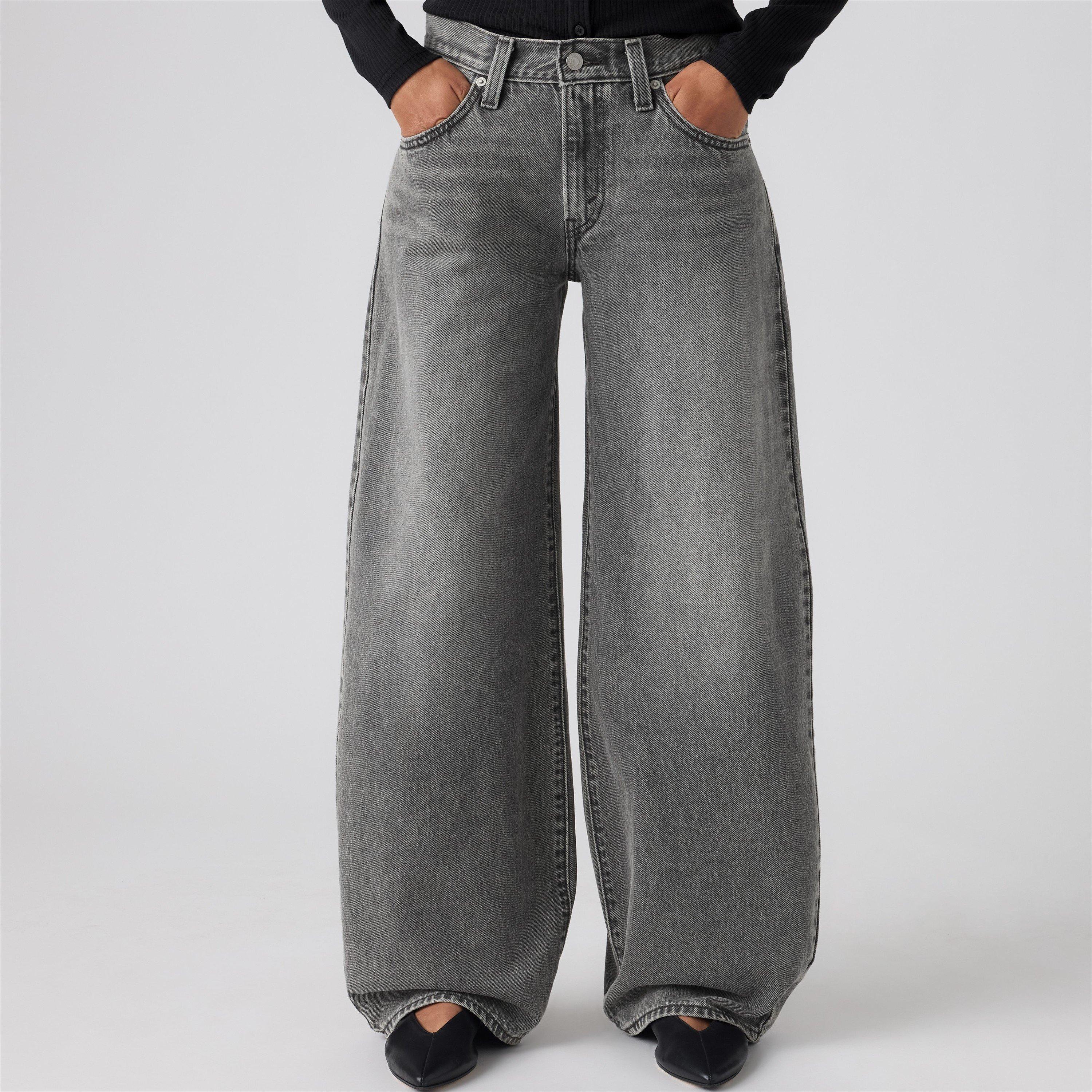 Disquiet Day - Levis - Women's Middy Balloon Cotton Wide Leg Jeans - 2