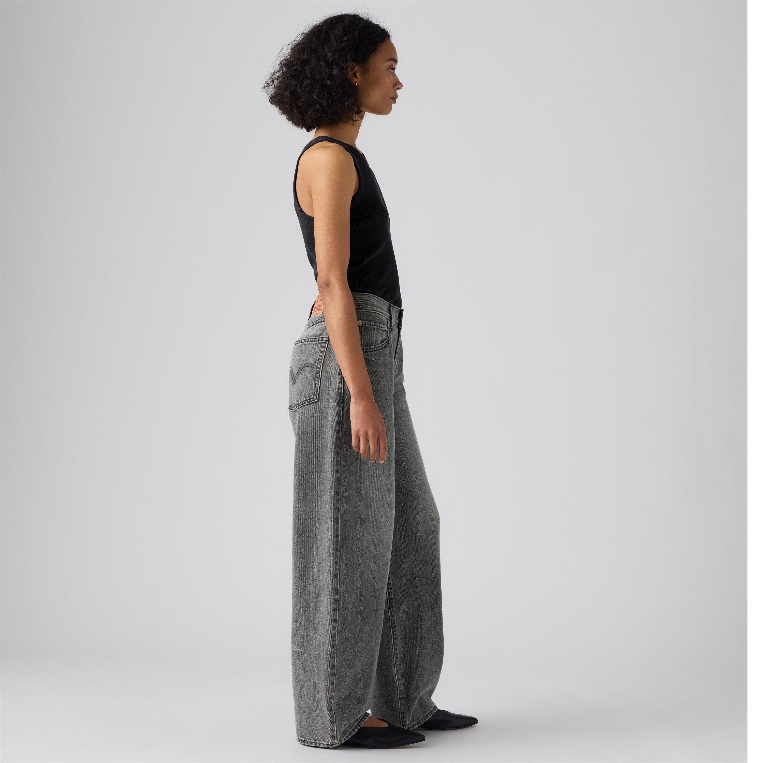 Disquiet Day - Levis - Women's Middy Balloon Cotton Wide Leg Jeans - 5