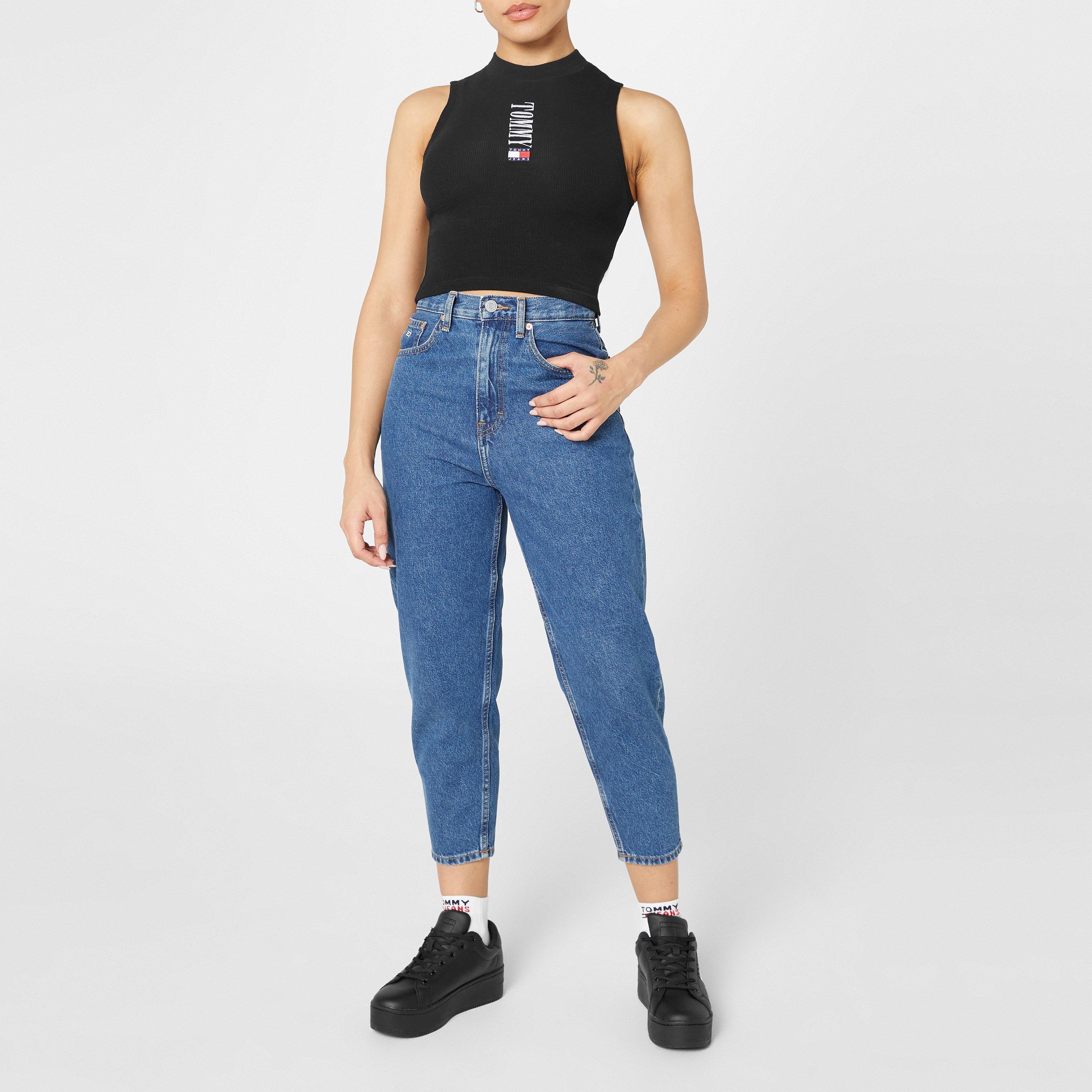 Denim Medium - Tommy Jeans - Tapered Mom Jeans - 2