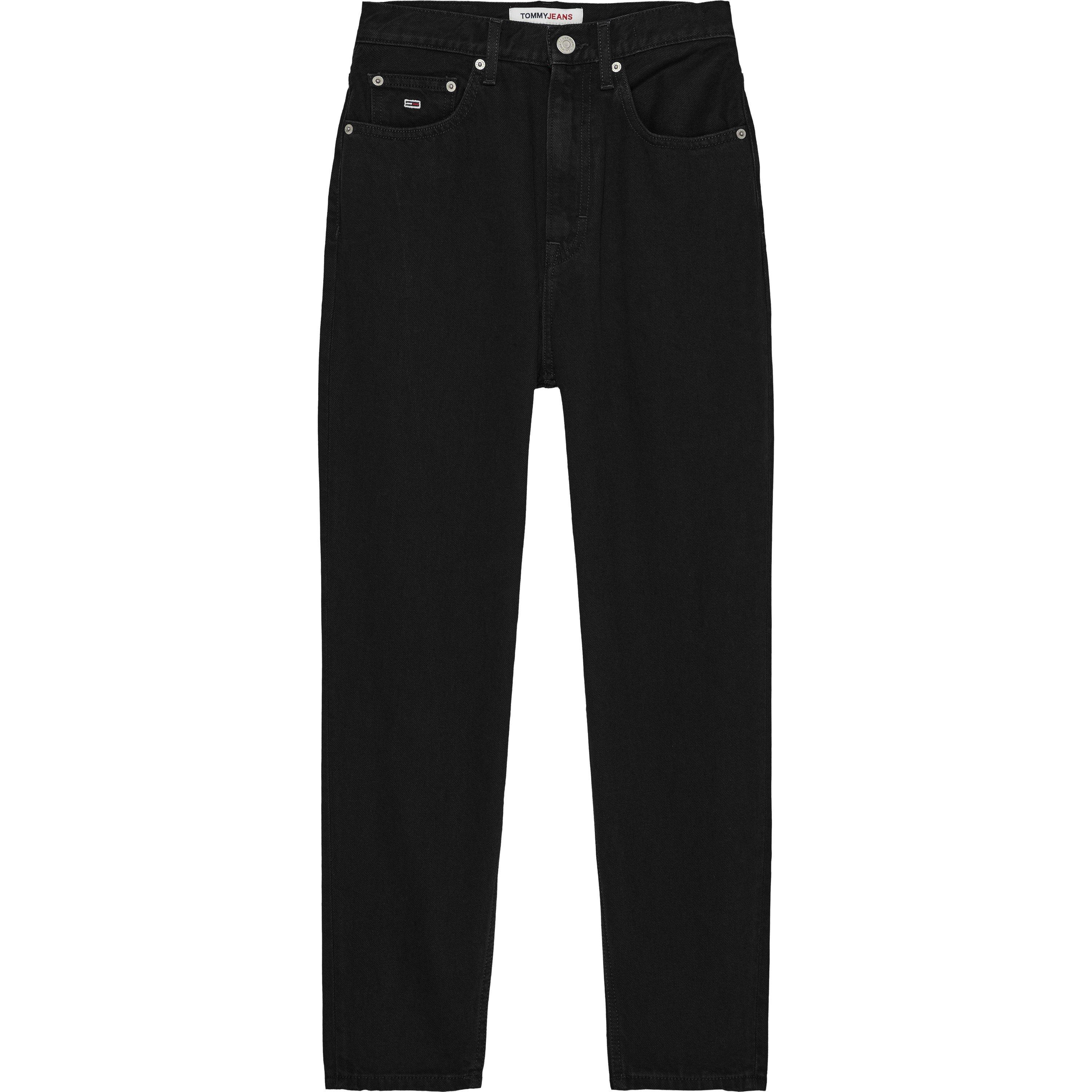Tommy Jeans Women's Tapered Mom Jeans - Denim Black - 25 L28