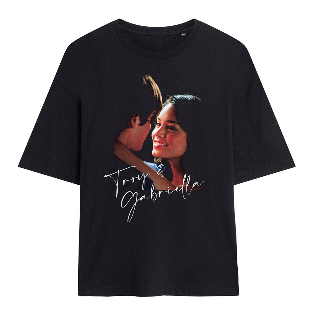 Black - Disney - High School Musical Love Oversized T Shirt Black - 1