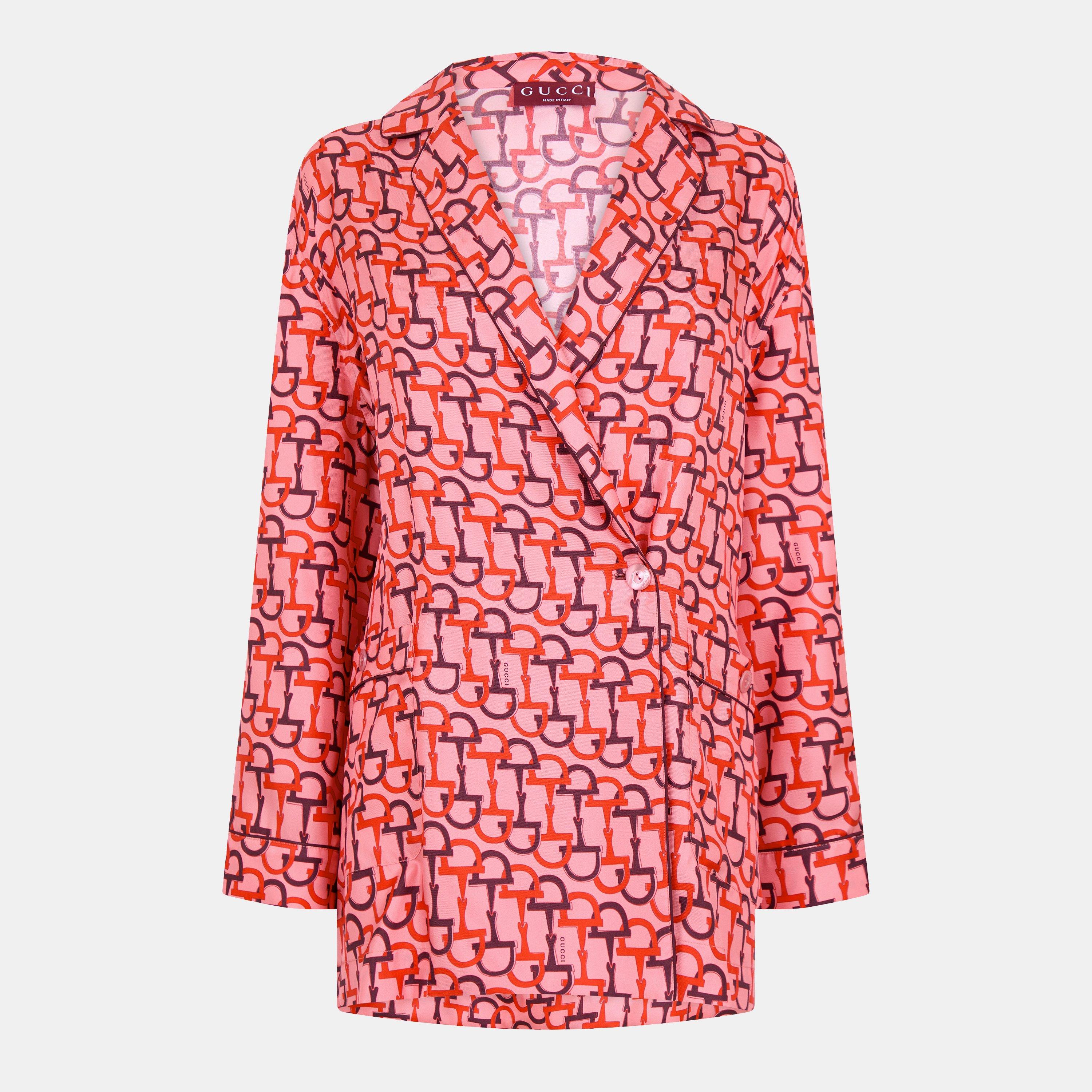 Gucci Horsebit Silk Shirt