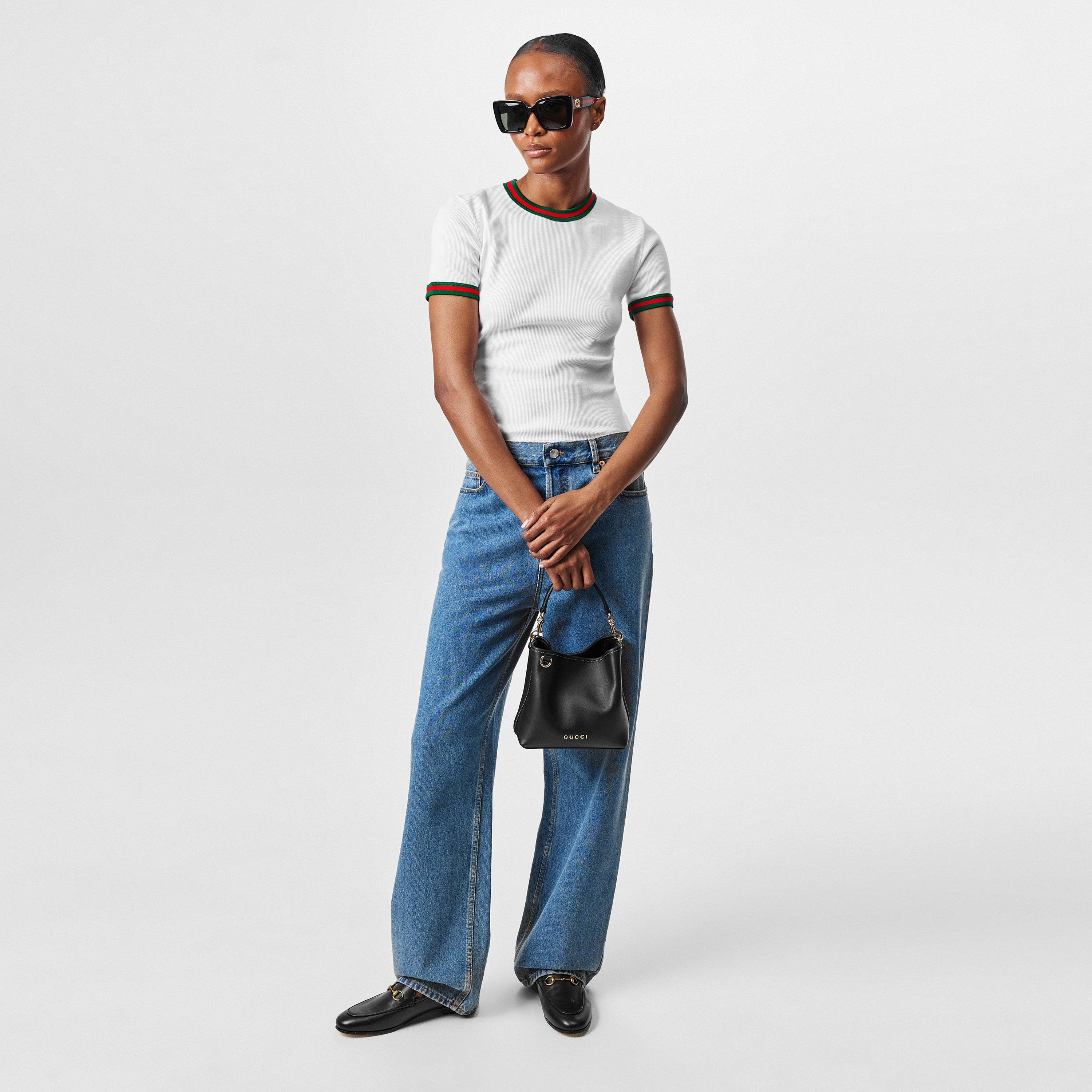 White/Mix - Gucci - Web Trim T-Shirt - 6