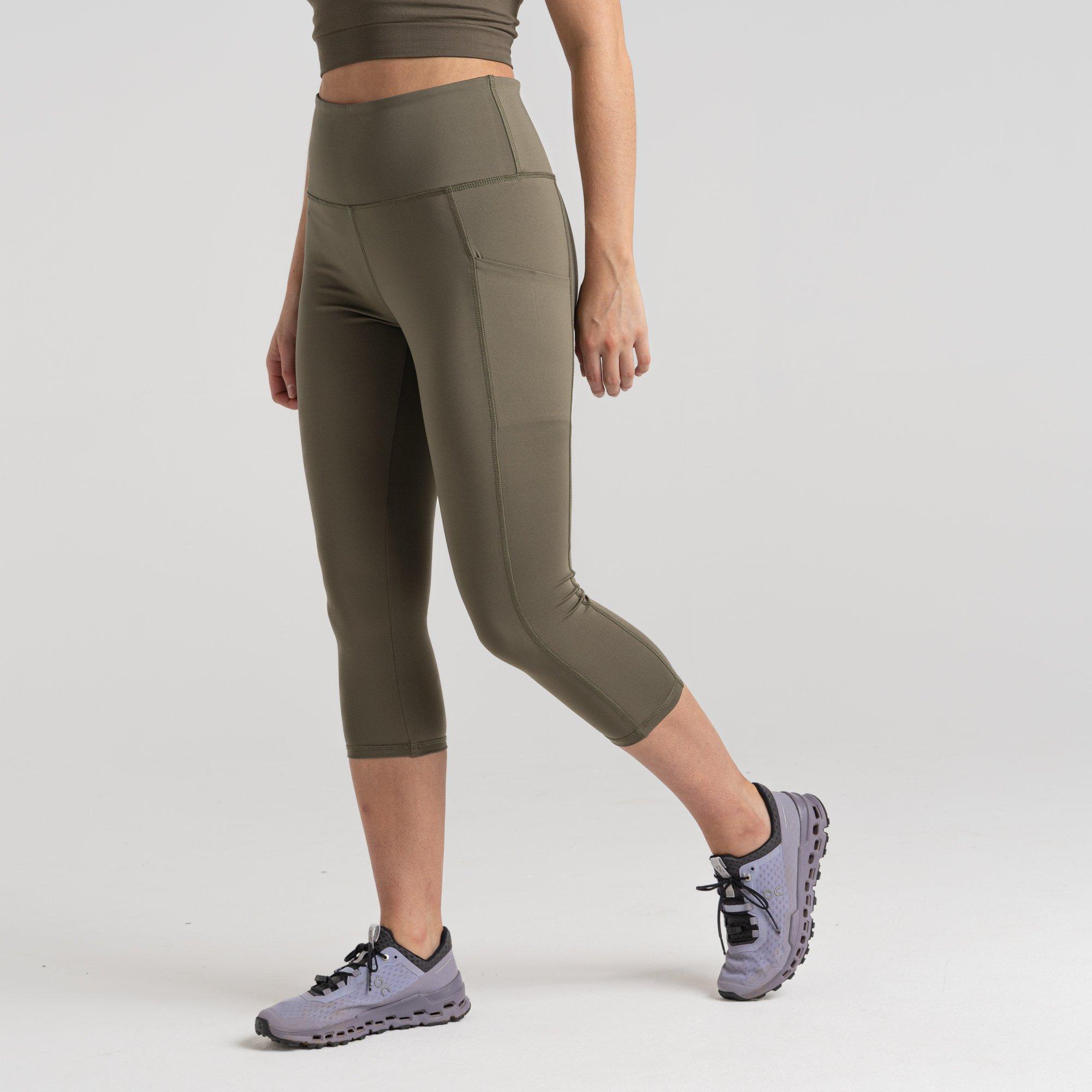 Wild Olive - Craghoppers - Women's Crag Kiwi Cropped Leggings - 1