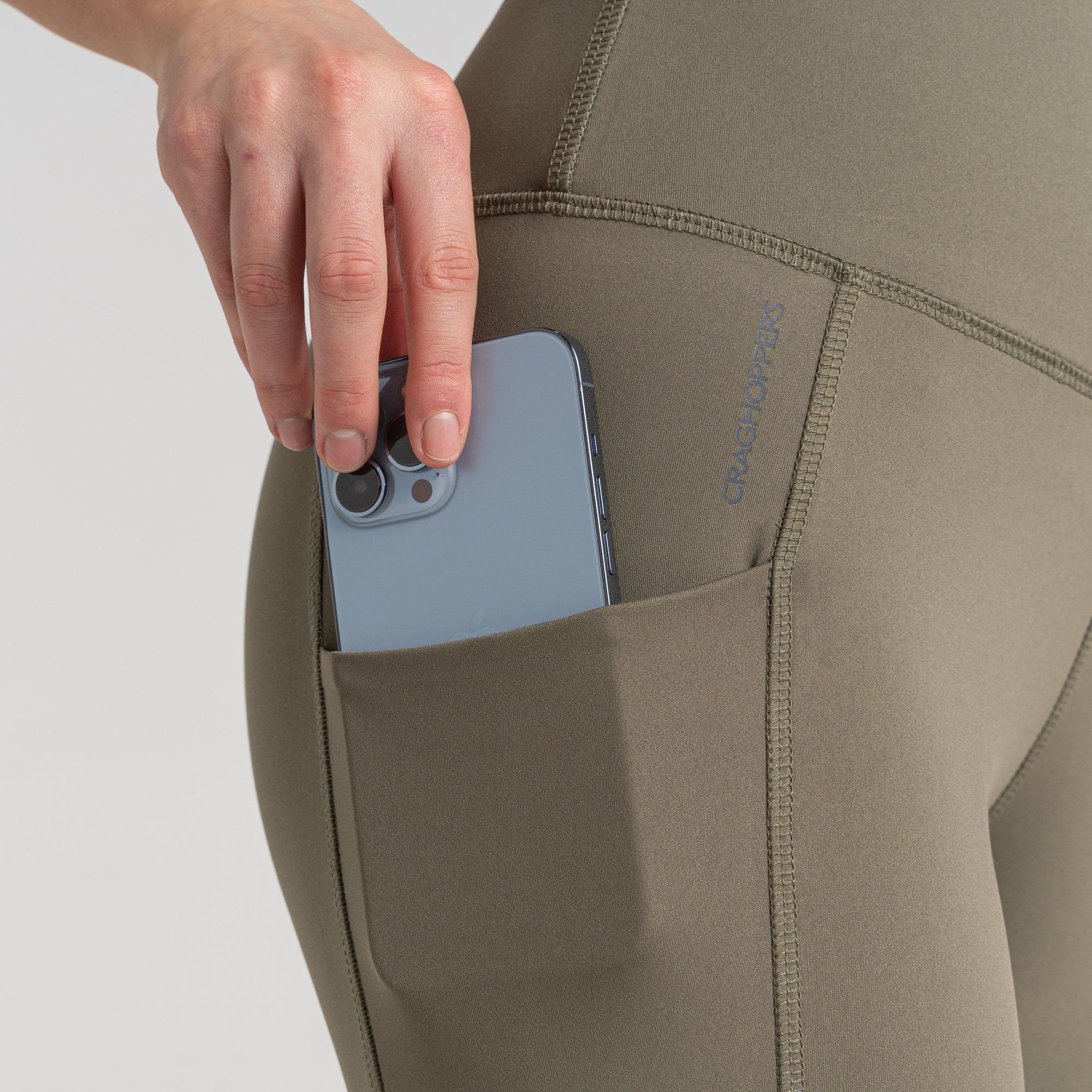 Vild Oliven - Craghoppers - Women's Crag Kiwi Cropped Leggings - 6