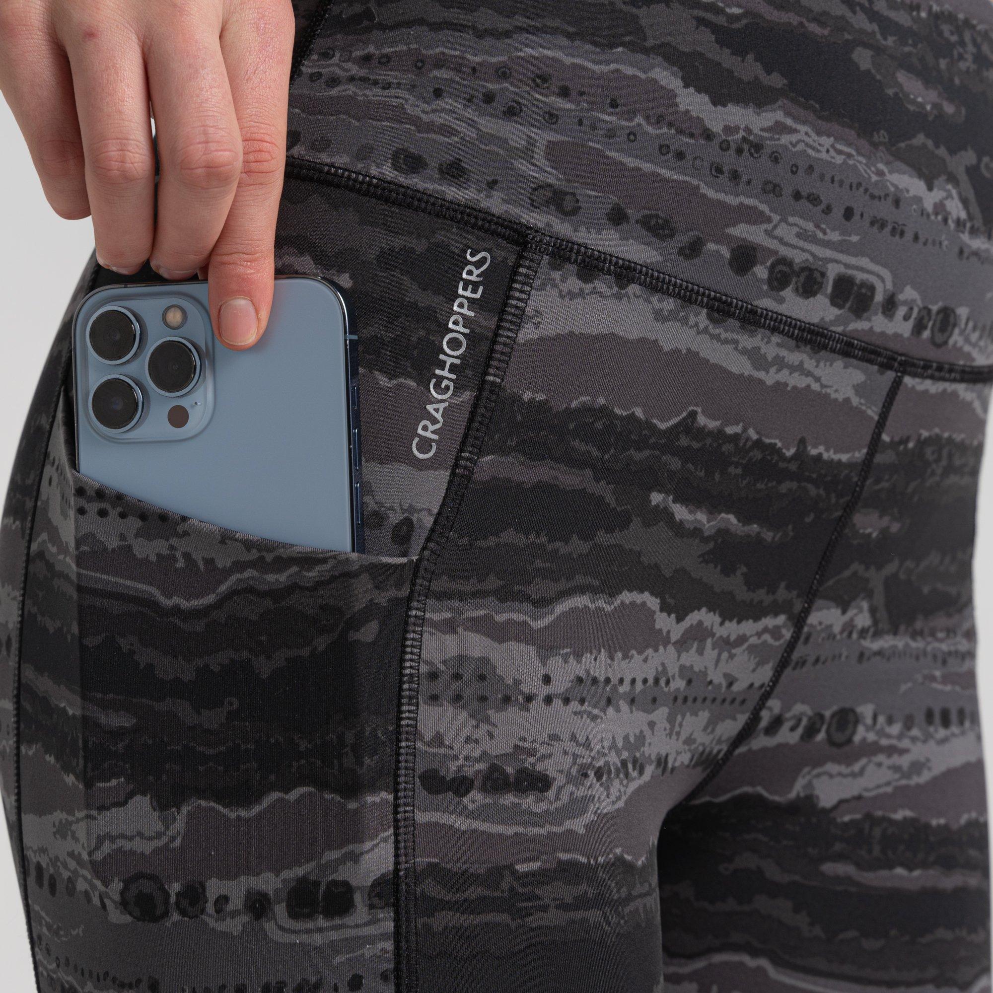 Houtskool Prt - Craghoppers - Women's Crag Kiwi Pro Leggings - 6