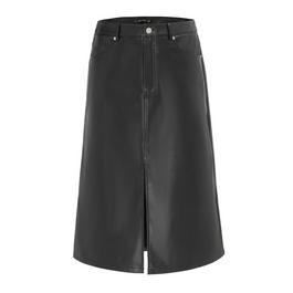 I Saw It First PU Max Skirt Ladies