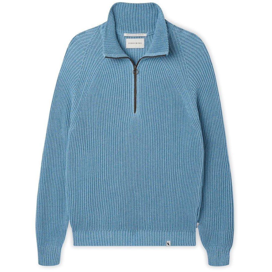 Ocean - Peregrine - Felix Quarter Zip Jumper - 1