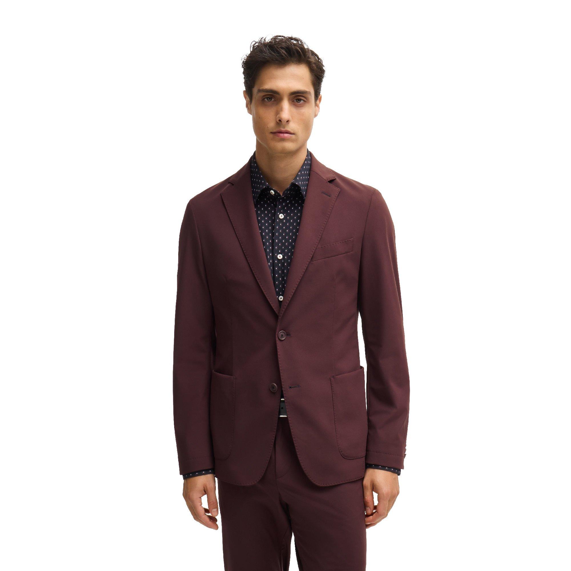 Open Red - Boss - Men's P Henry Junior Formal Jacket - 1