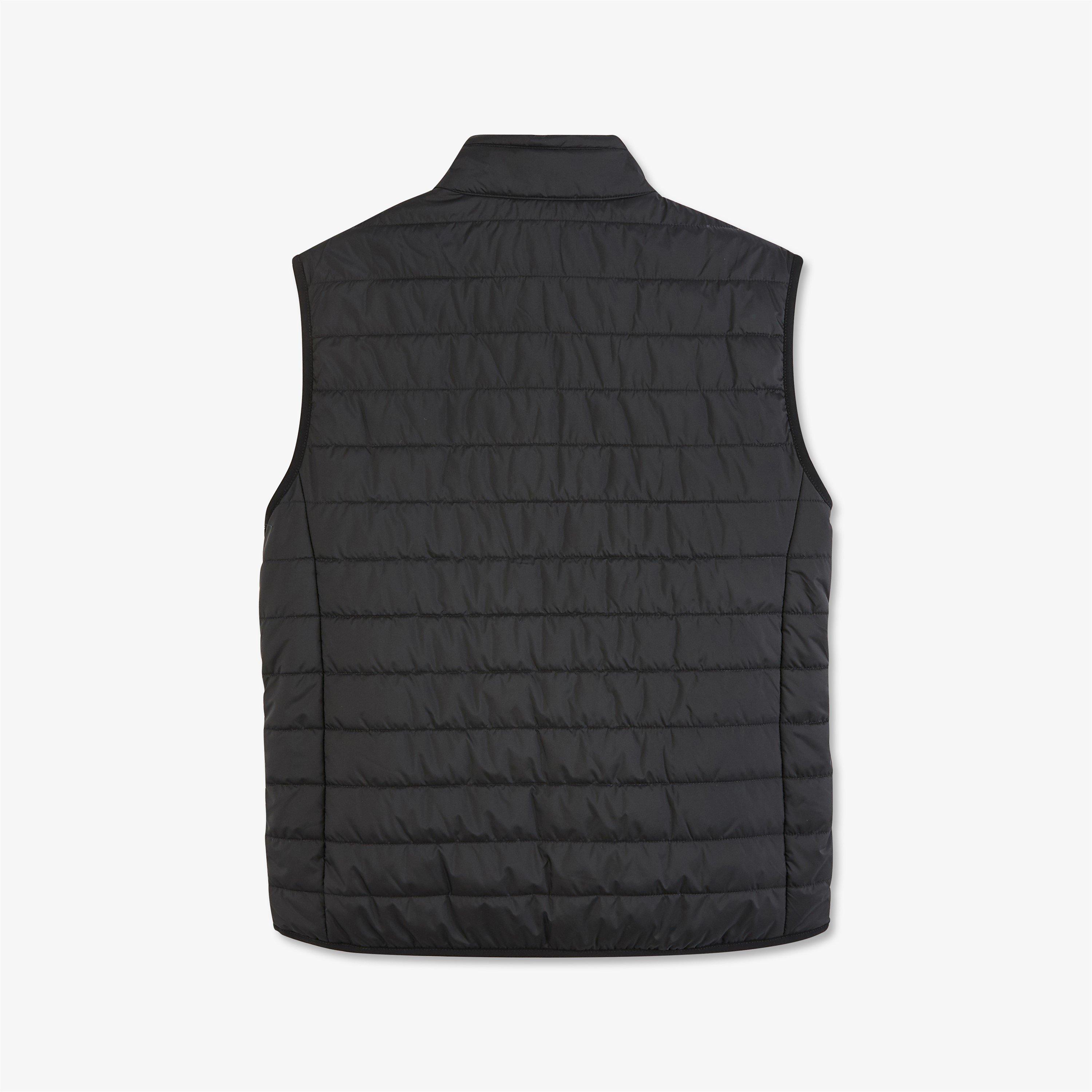 No - Eden Park - Men's Navy Blue Sleeveless Water-Repellent Puffa Jacket - 1