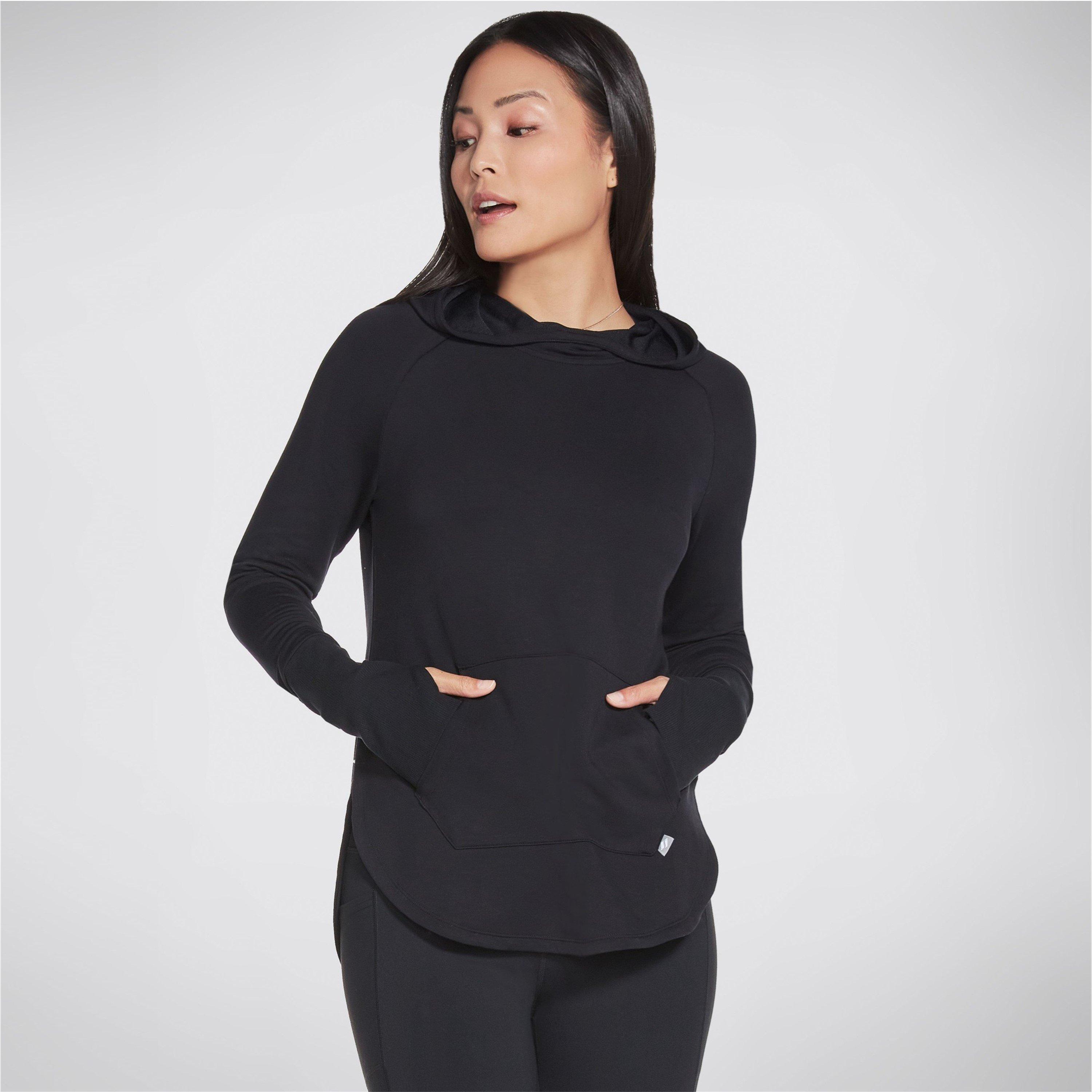 Zwart - Skechers - Women's Awakened Tech Fleece Over The Head Hoodie - 1