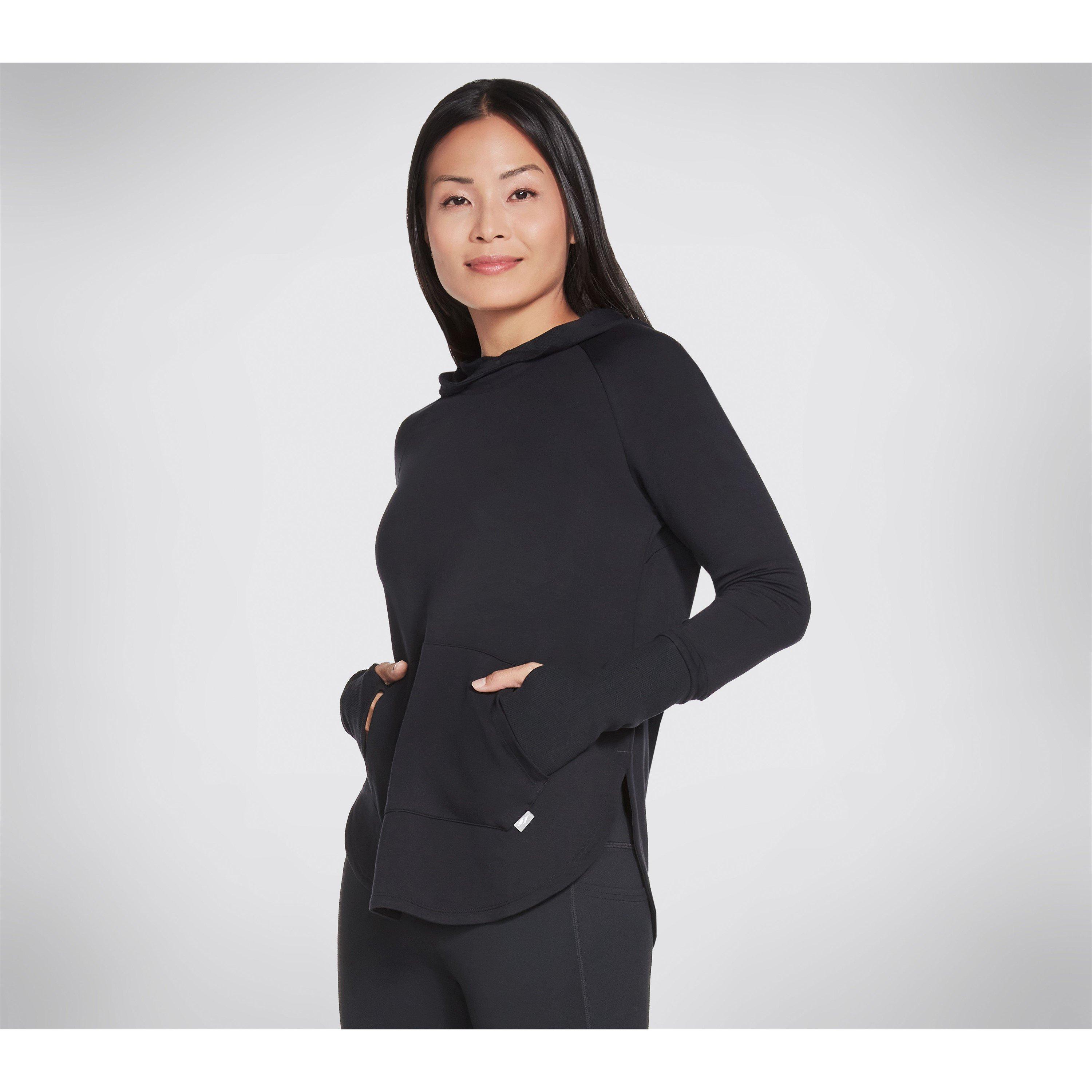 Black - Skechers - Awakened Tech Fleece Over The Head Hoodie - 3