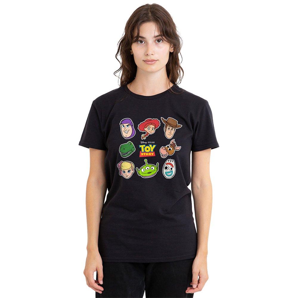 Black - Disney - Toy Story Character Face Cutouts T Shirt Black - 1