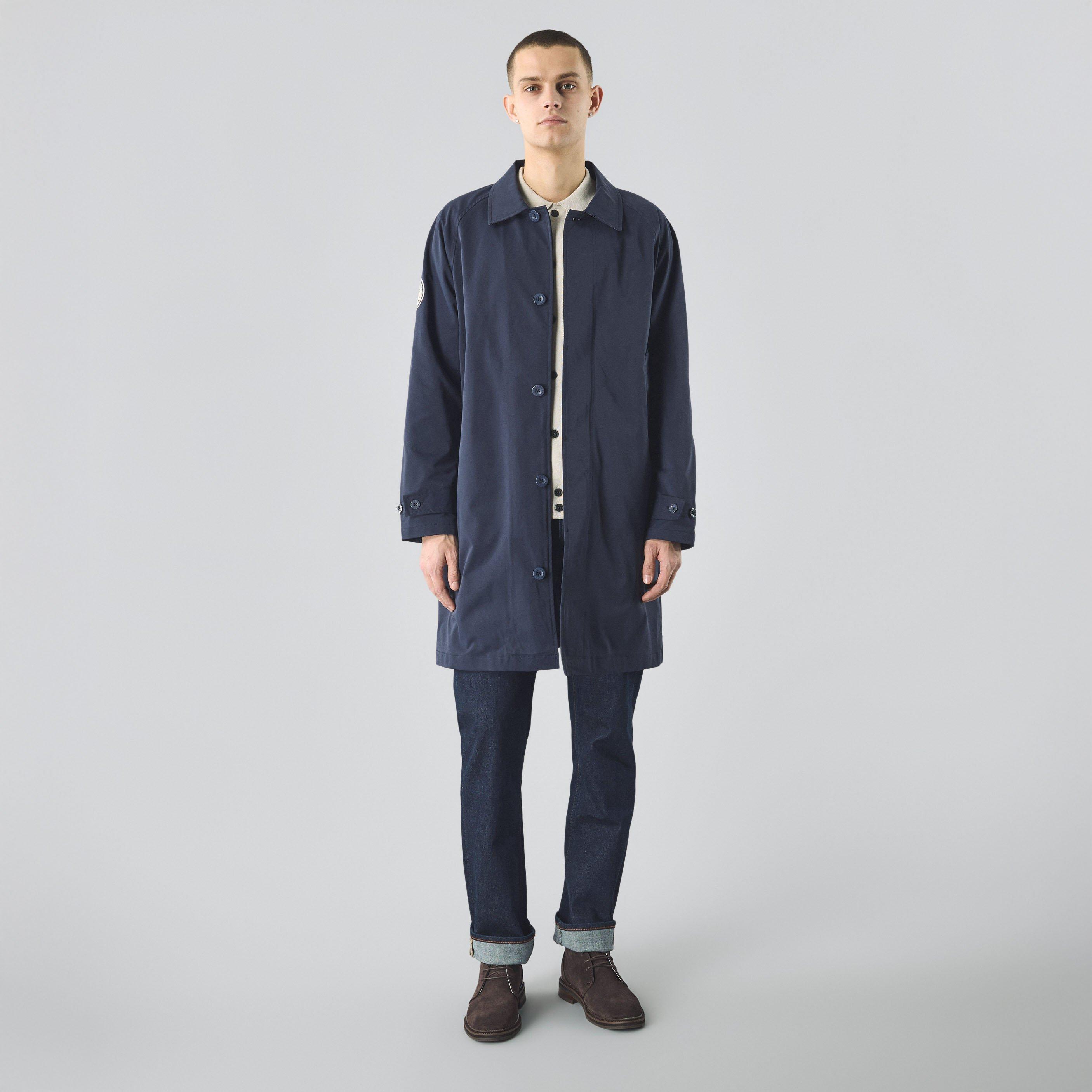 Marine - Pretty Green - Men's Didsbury Mac - 4